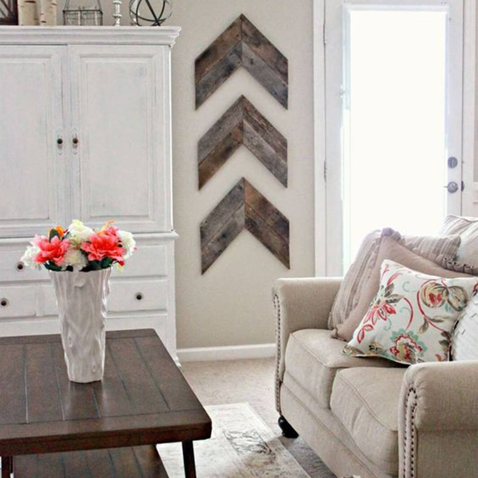 Wilson&#xAE; Enterprises 36&#x22; Wide Reclaimed Barn Wood Plank, 4ct