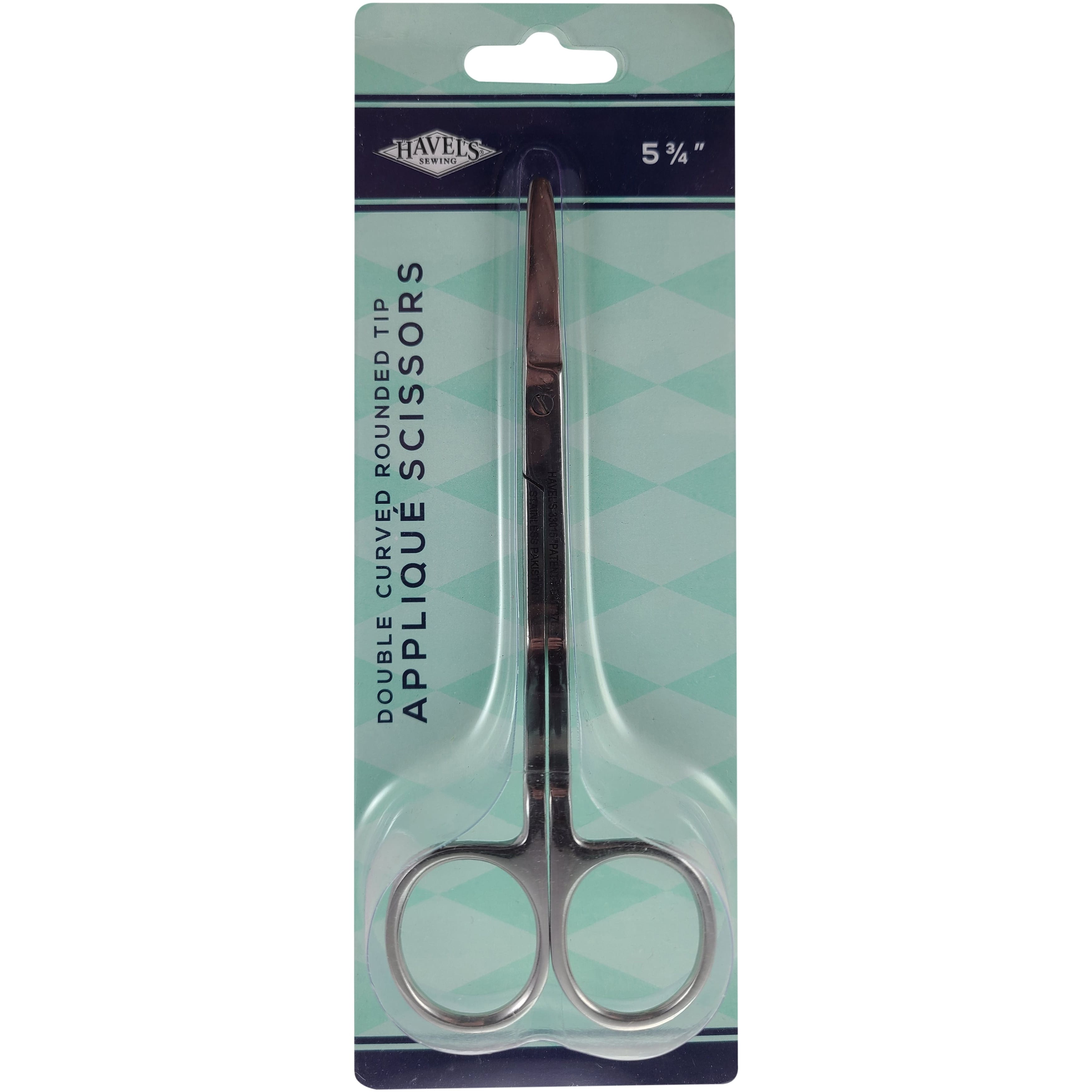  Embroiderymaterial Sewing Snips Thread Cutter Scissors Pack of  2 Pieces (Teal)