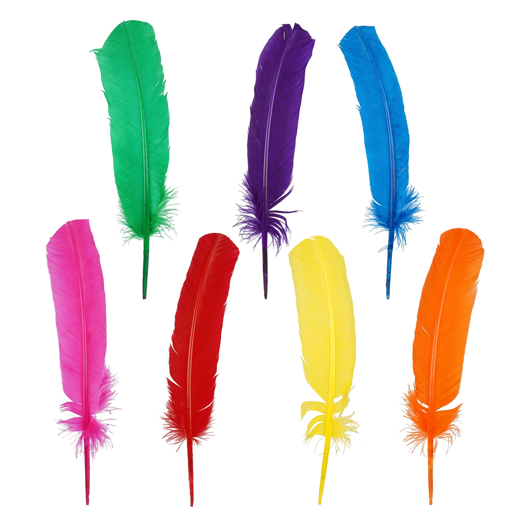 12 Packs: 20 ct. (240 total) Mixed Quill Feathers by Creatology&#x2122;