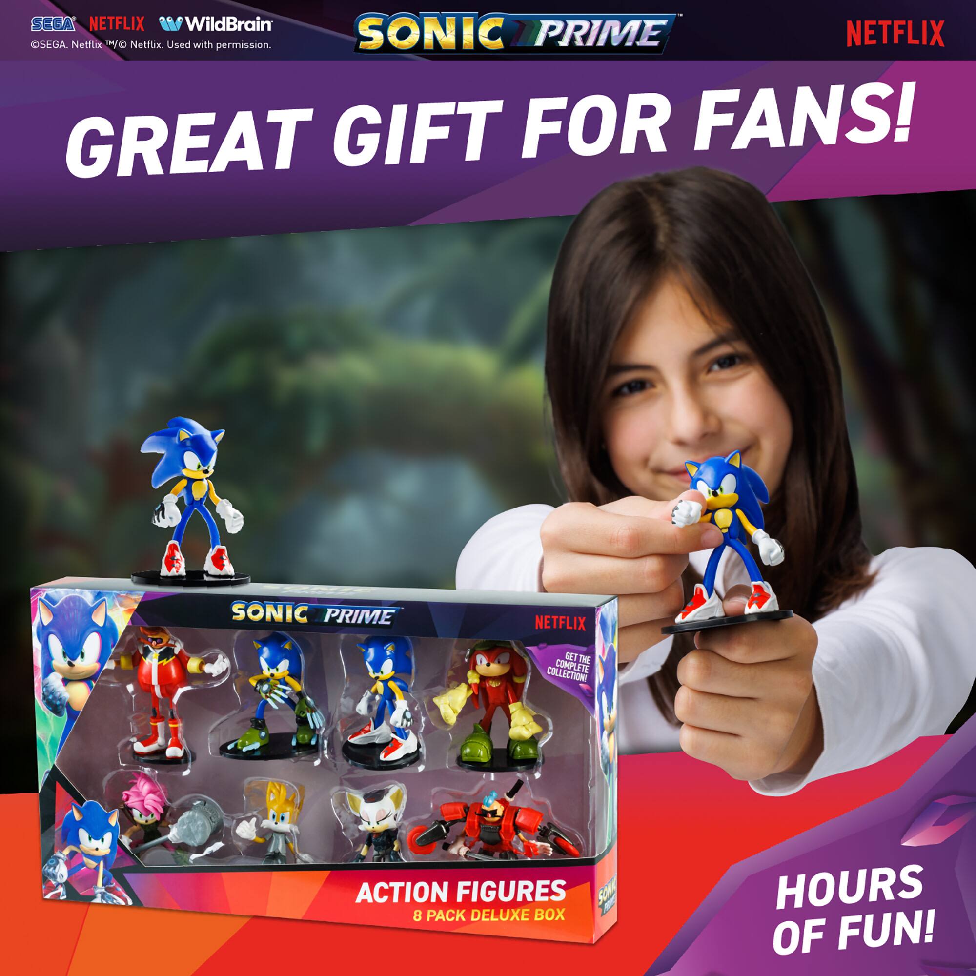 Sonic Prime 3" Action Figure Set