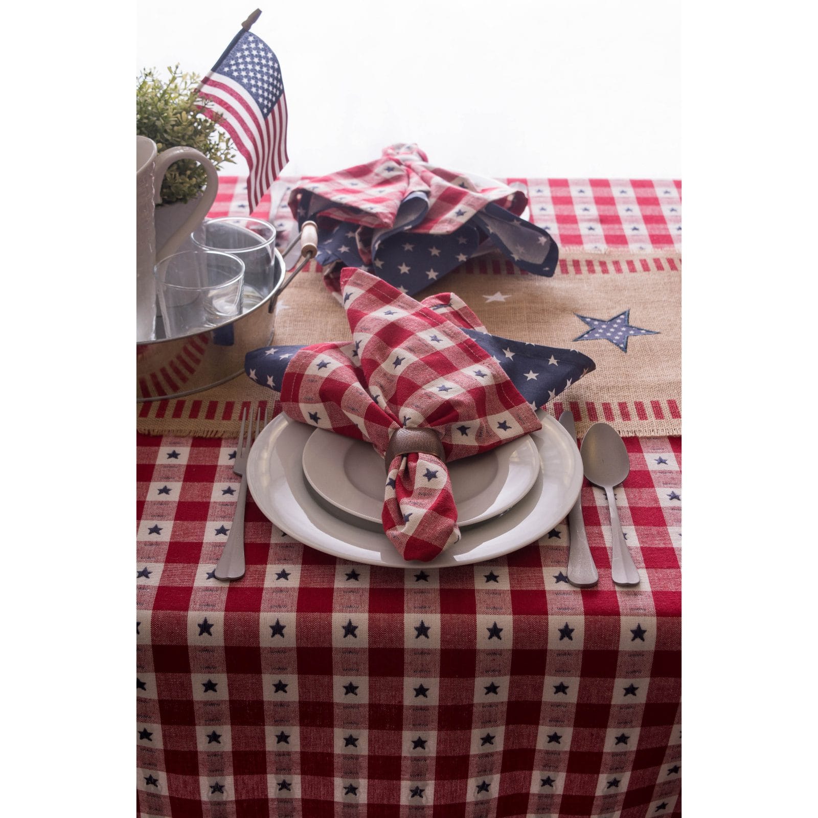 DII&#xAE; Star Check Napkin, 6ct.