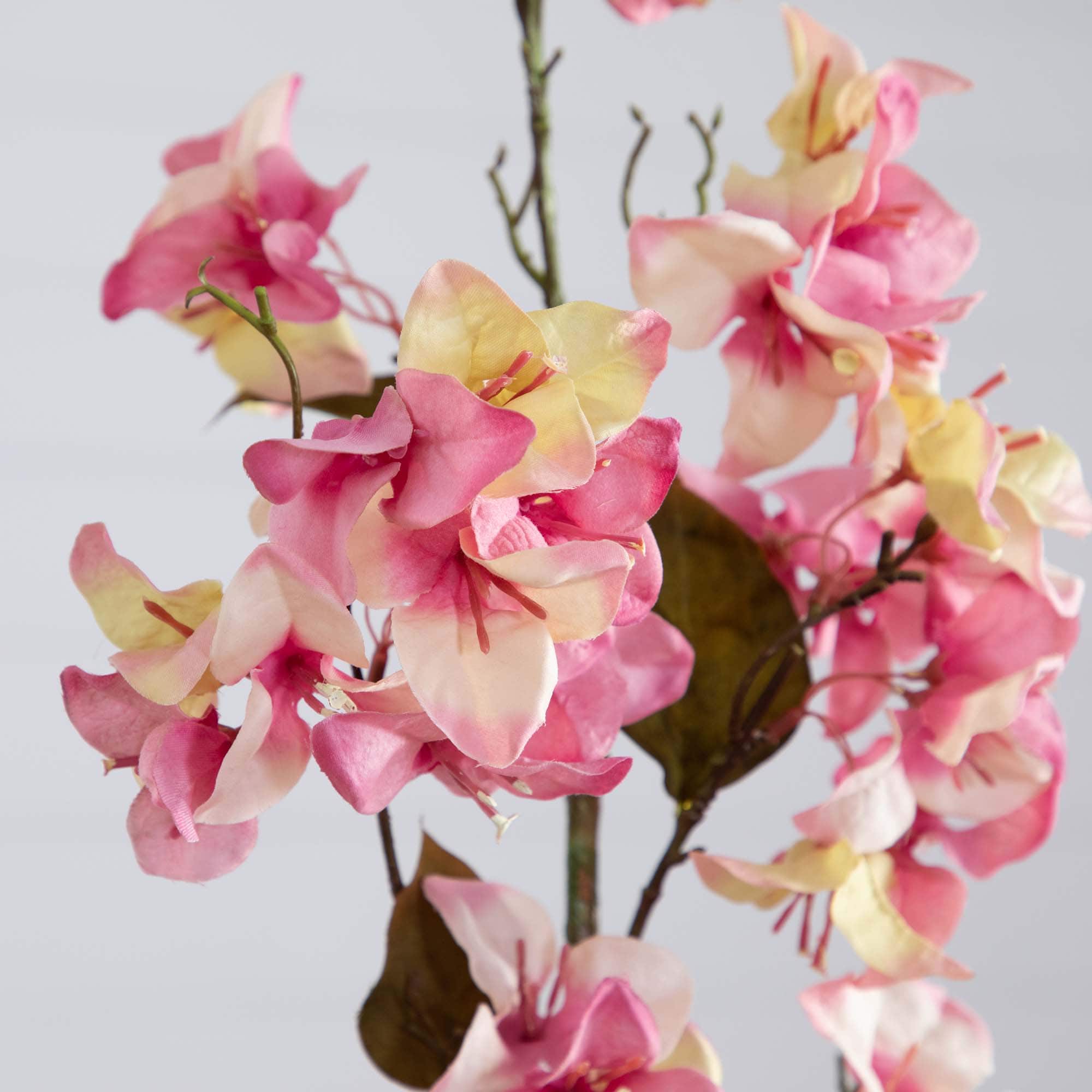 47&#x22; Light Pink Bougainvillea Flower Stems, 3ct.