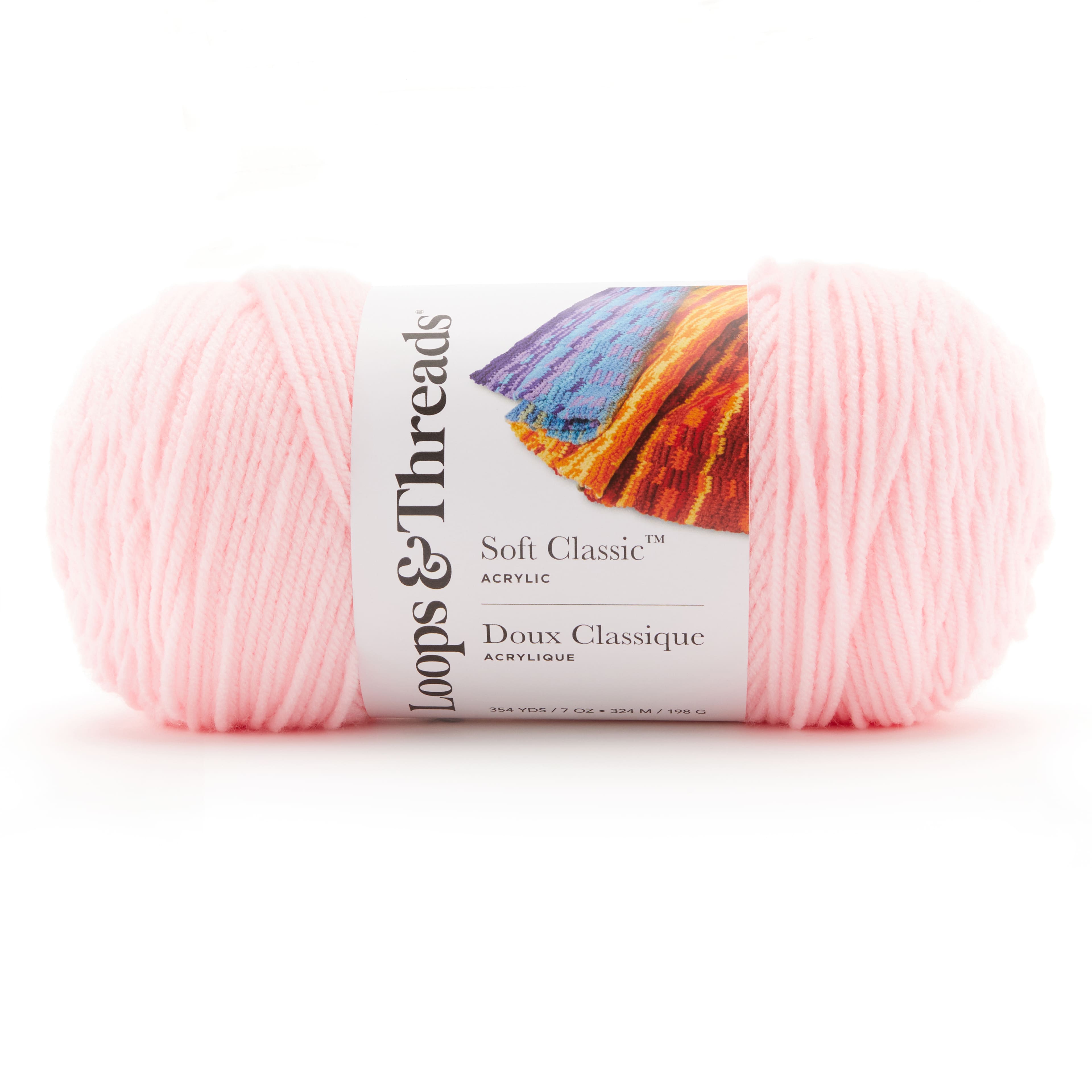 12 Pack: Soft Classic™ Solid Yarn by Loops & Threads®