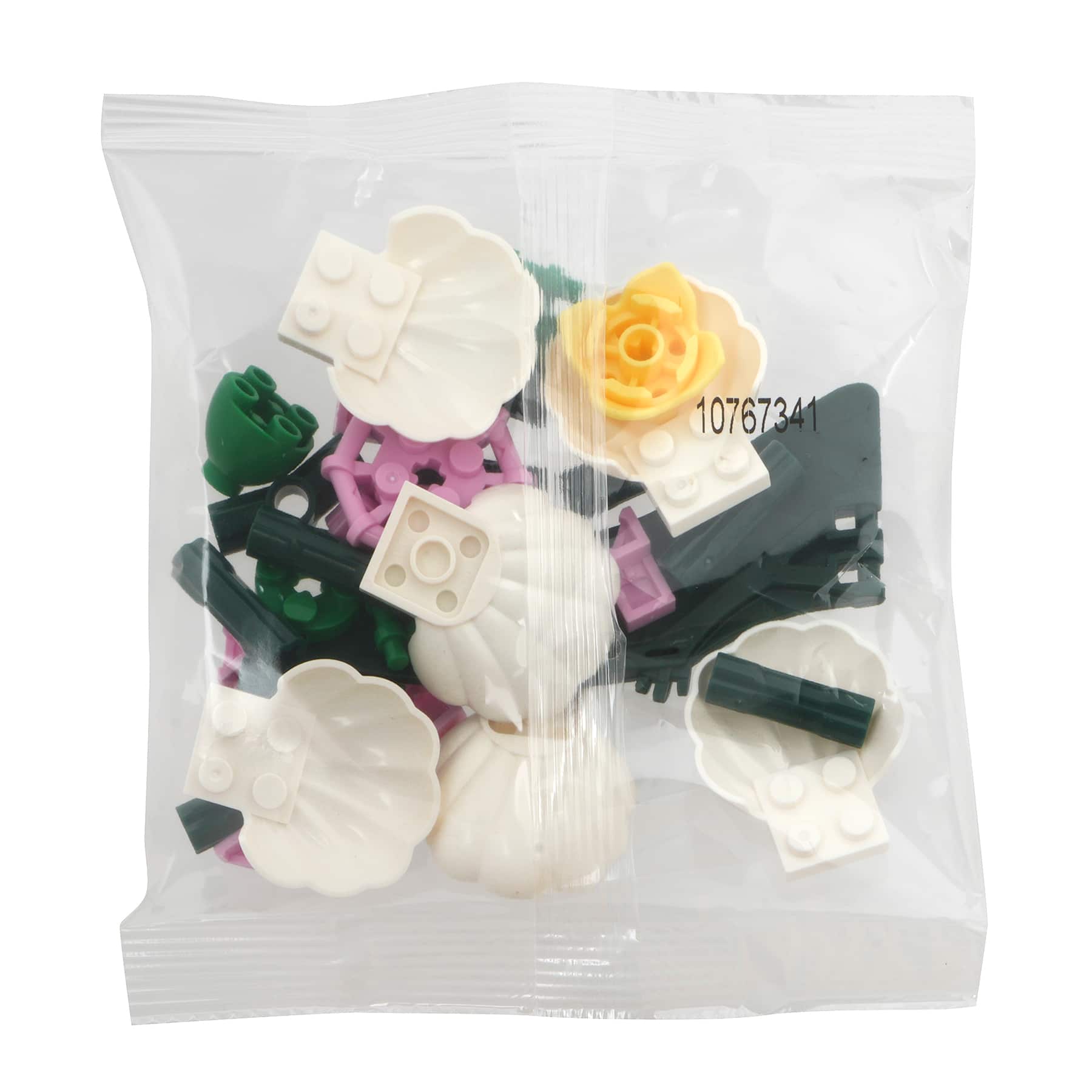 White Magnolia Floral Brick Art Kit by Make Market&#xAE;