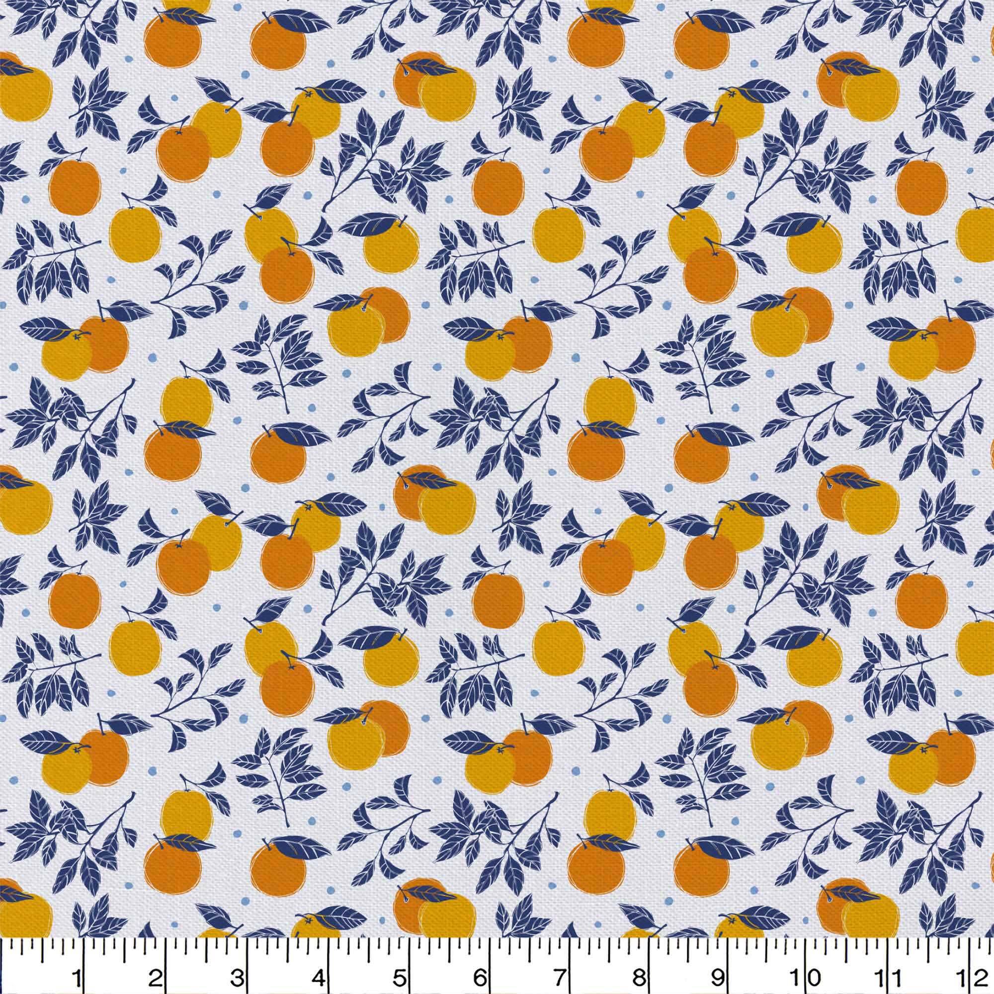 Emma &#x26; Mila&#xAE; Oranges Cotton Fabric By The Yard, 8yd. Bolt