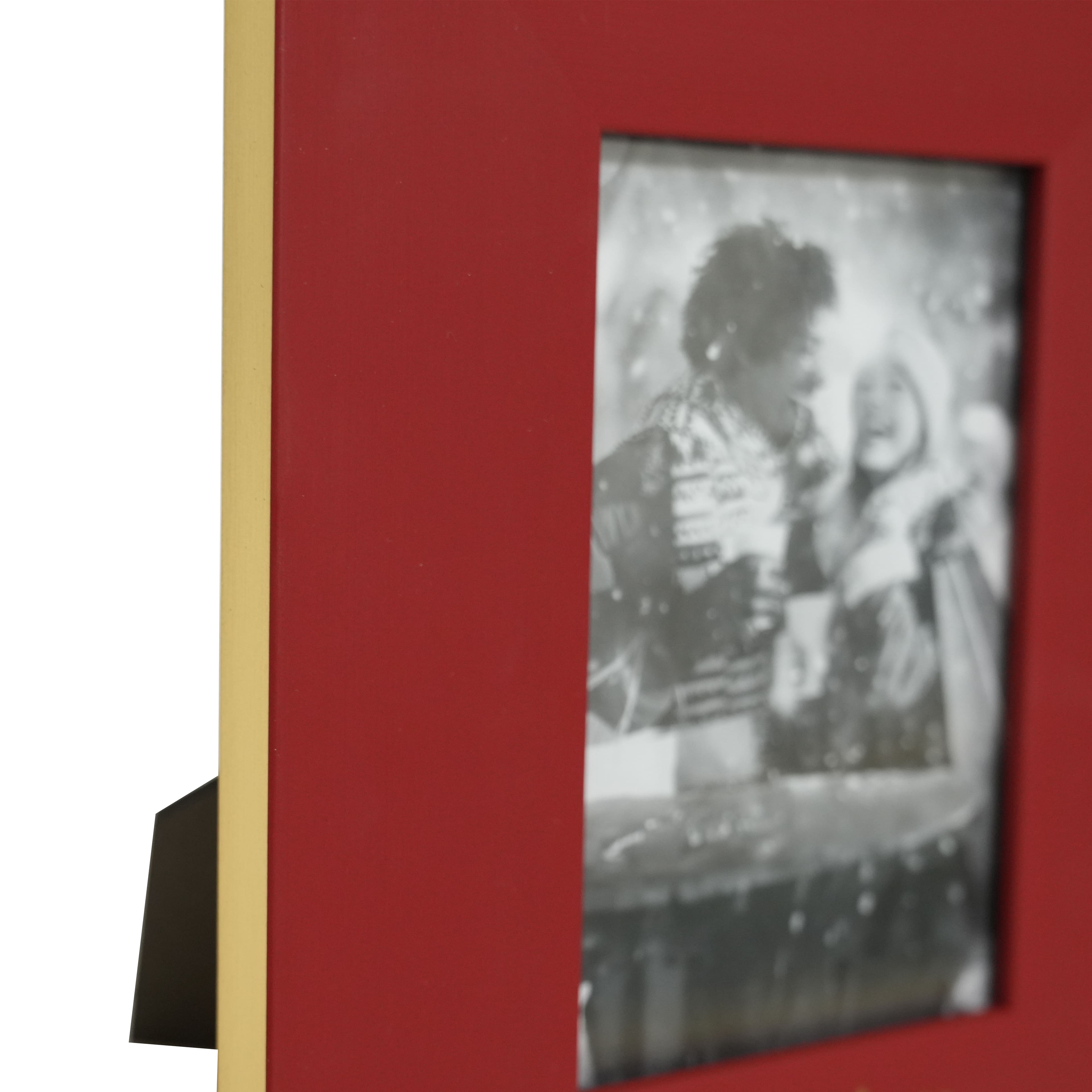 4&#x22; x 6&#x22; Red Joy Frame by Studio D&#xE9;cor&#xAE;