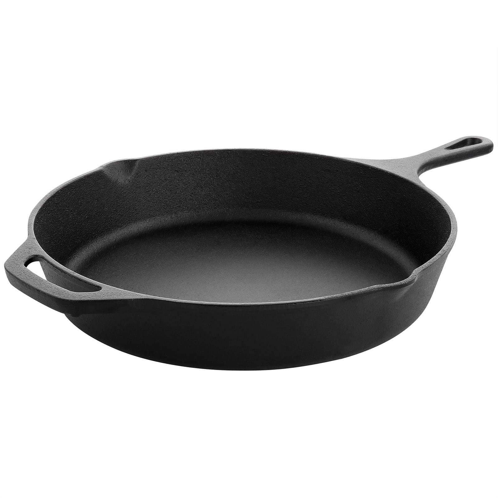 Lodge L10DSK3 12 Pre-Seasoned Cast Iron Deep Skillet with Cover