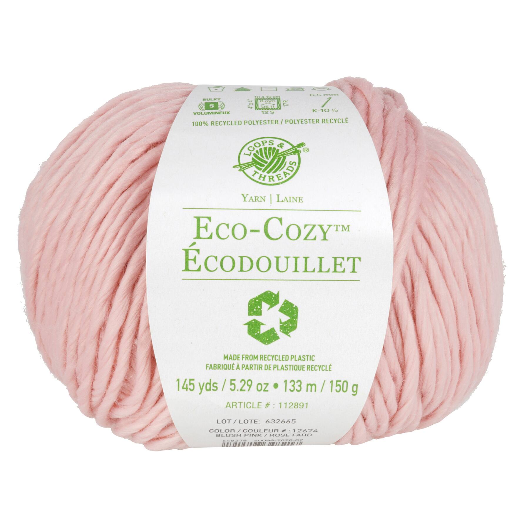 EcoCozy™ Yarn by Loops & Threads® Michaels