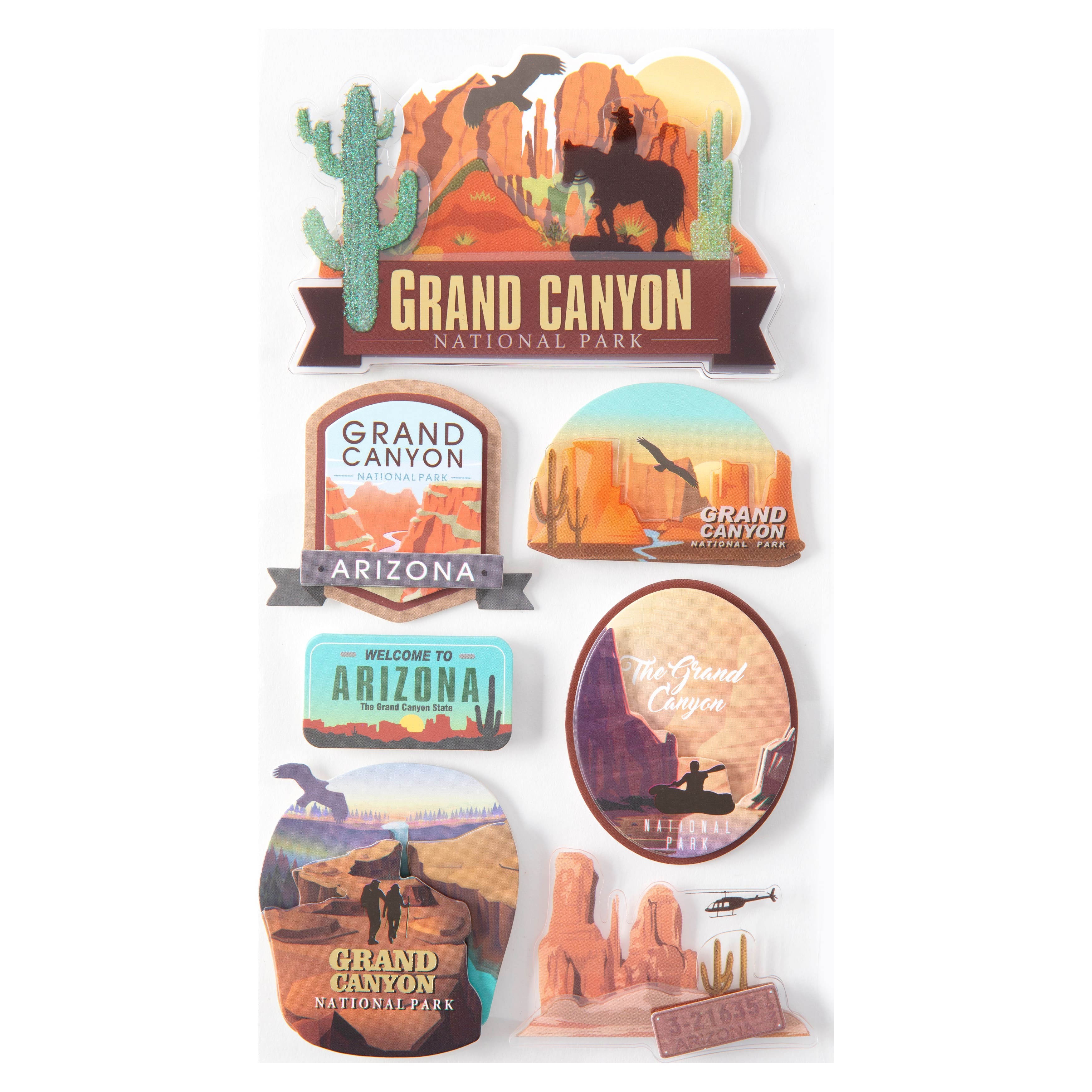 Grand Canyon Dimensional Stickers by Recollections&#x2122;