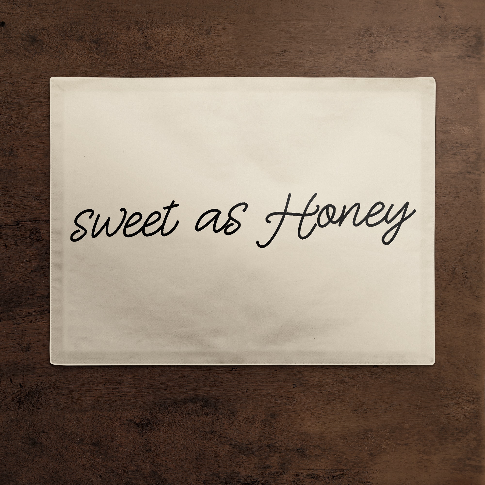 Sweet As Honey Hive 18" x 14" Poly Twill Placemat