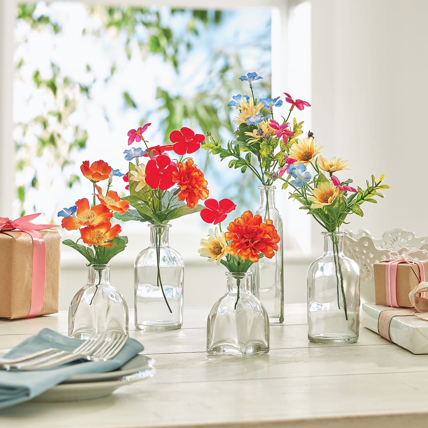 Summer Floral Bud Vases, Projects