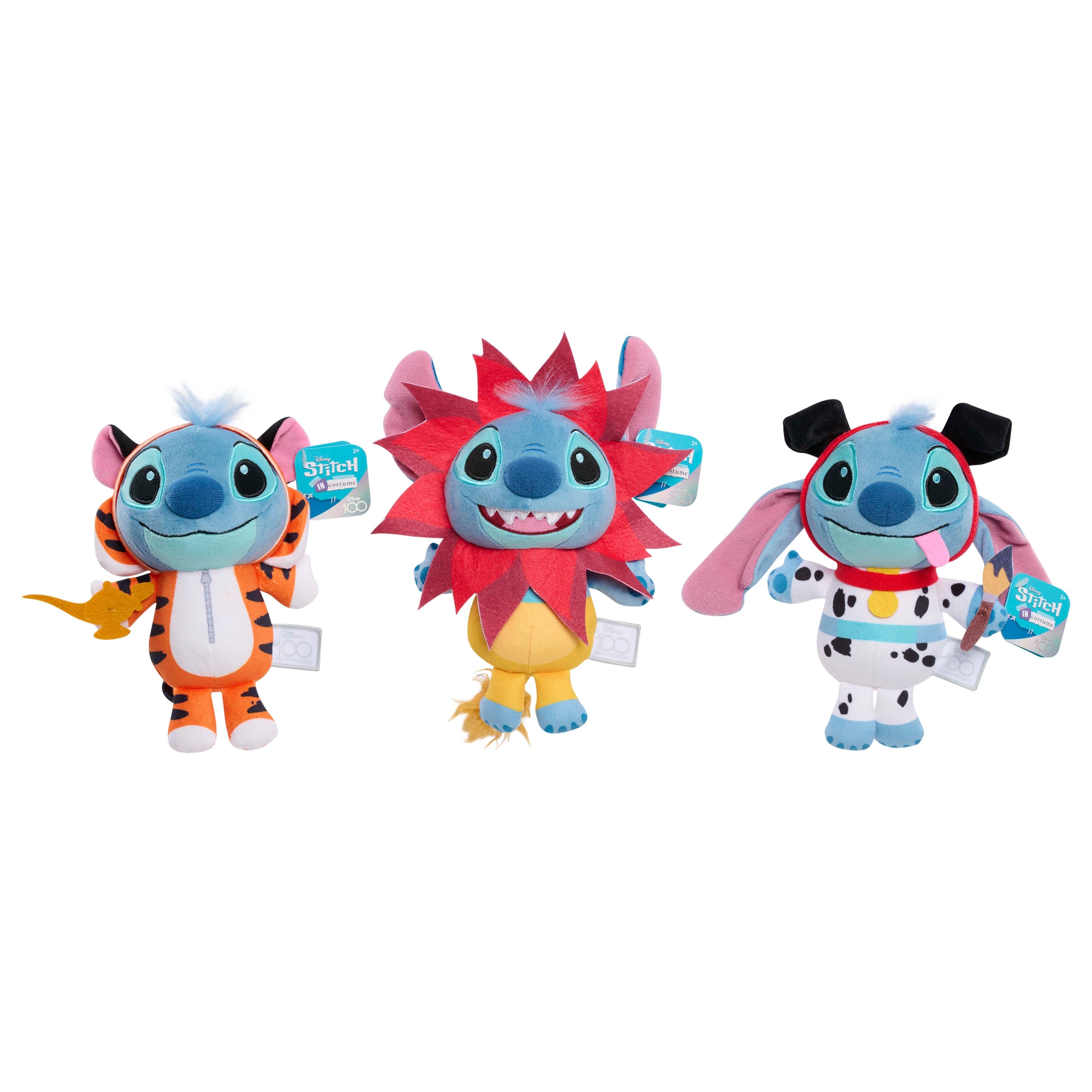 Stitch And Angel Characters 8 inches Tall 2 Piece Plush Toy Set 