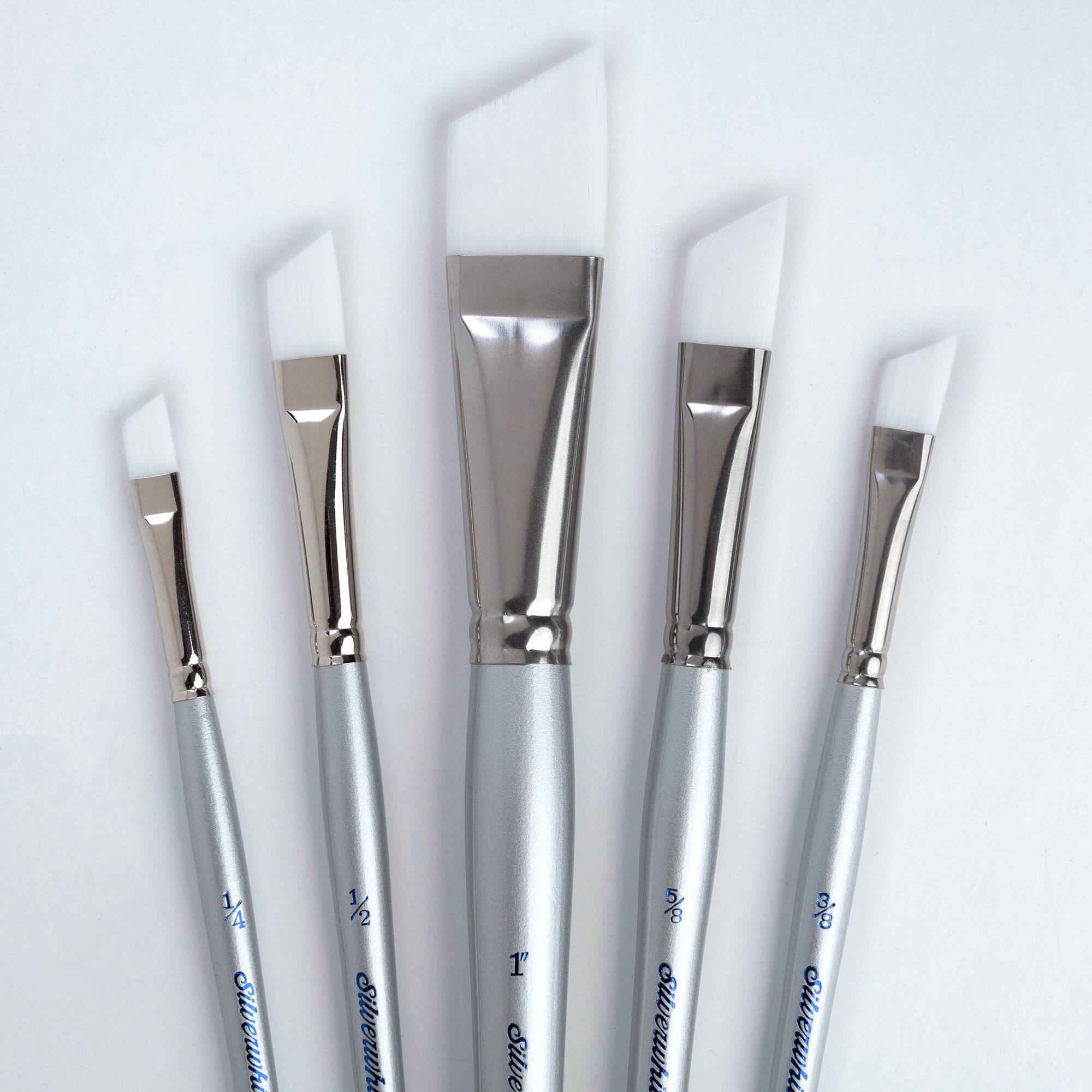 Silver Brush Limited Silverwhite® Angular Brush Set