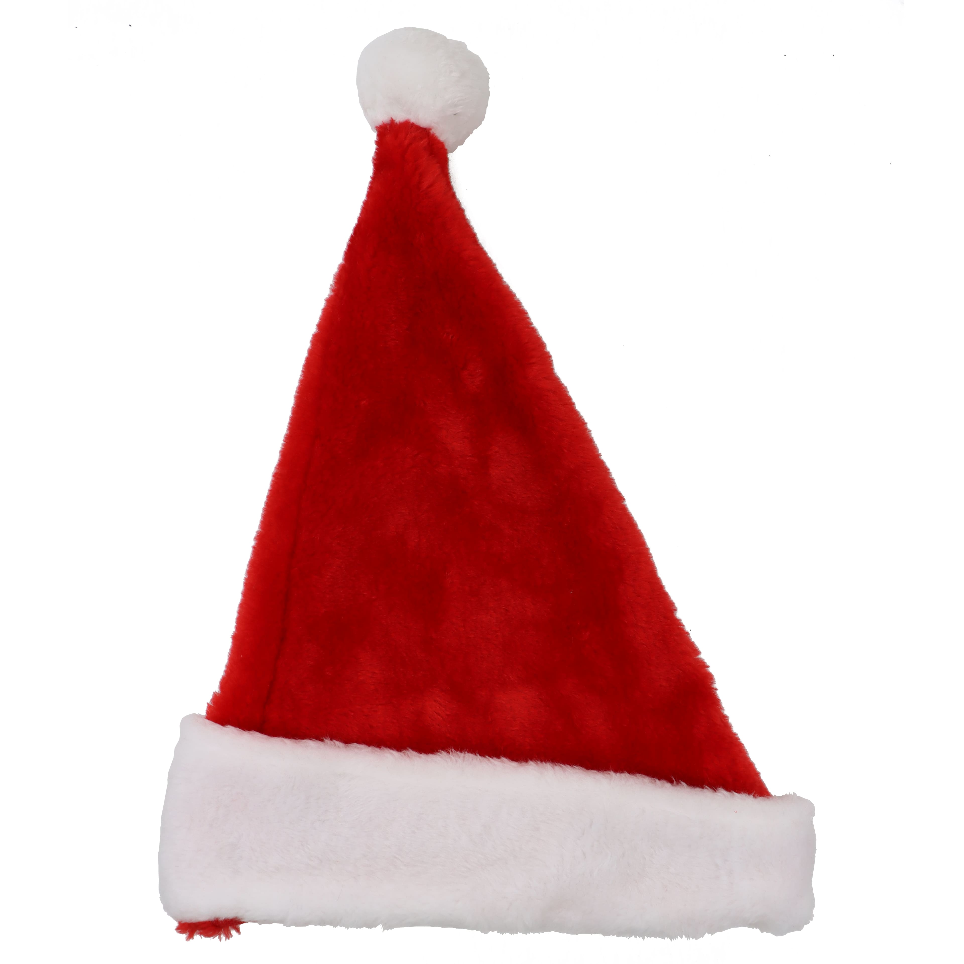 Classic Red &#x26; White Santa Hat by Celebrate It&#x2122;