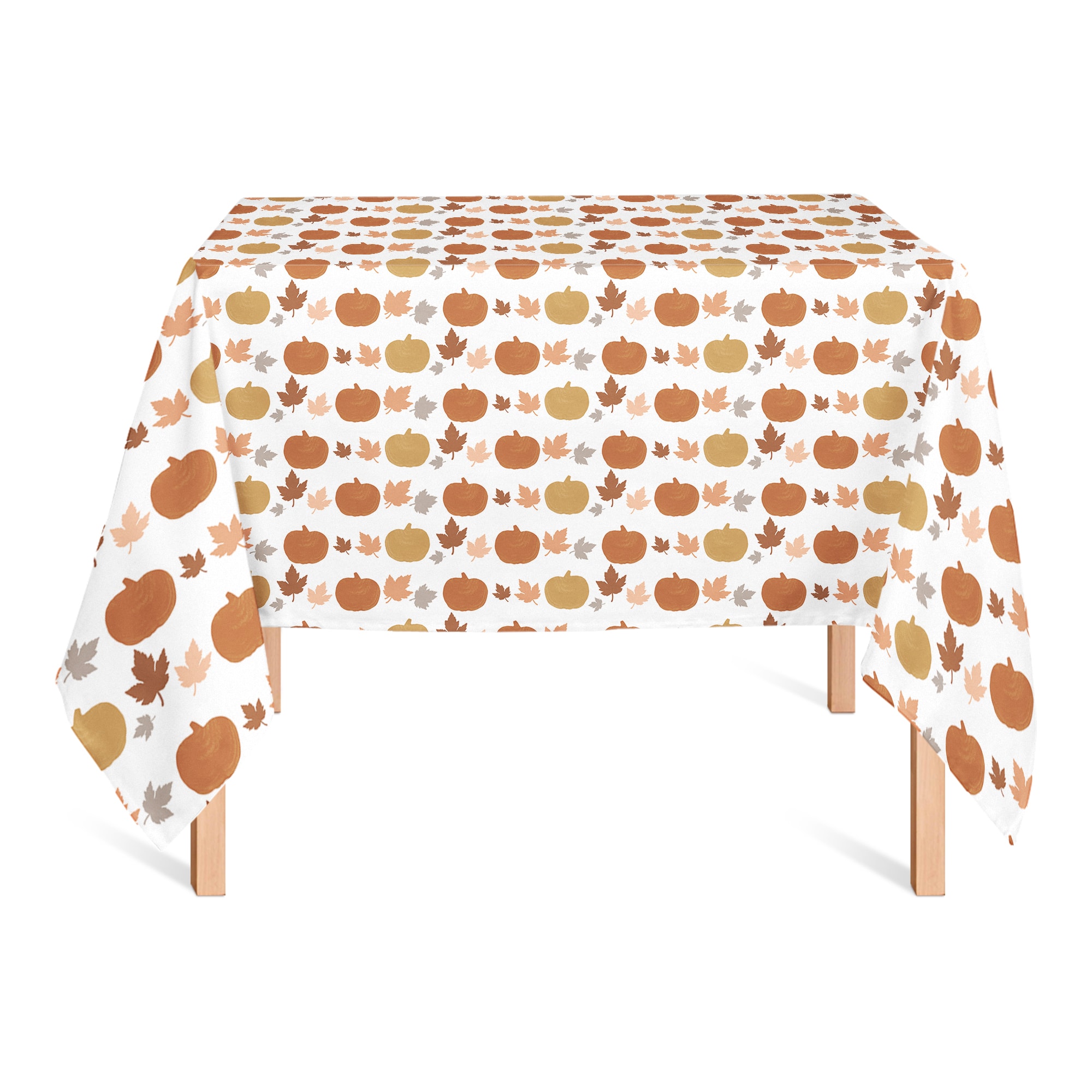58" Simple Fall Icons Pattern Tablecloth