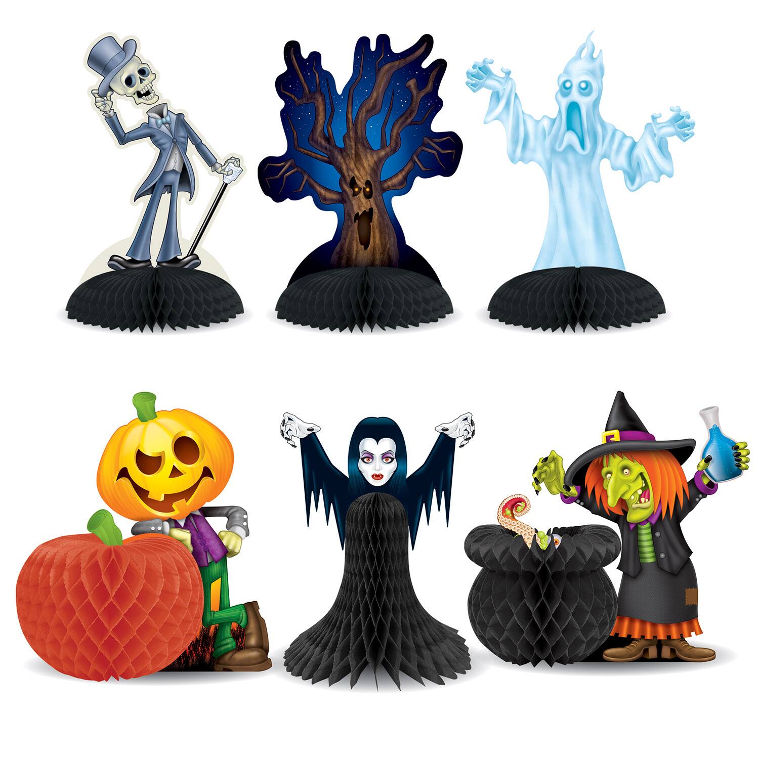 Beistle Halloween Character Centerpieces