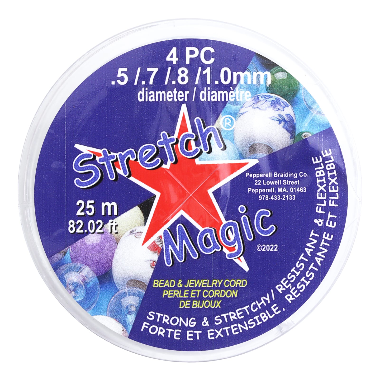 6 Pack: Stretch Magic® Clear Bead & Jewelry Cord Set