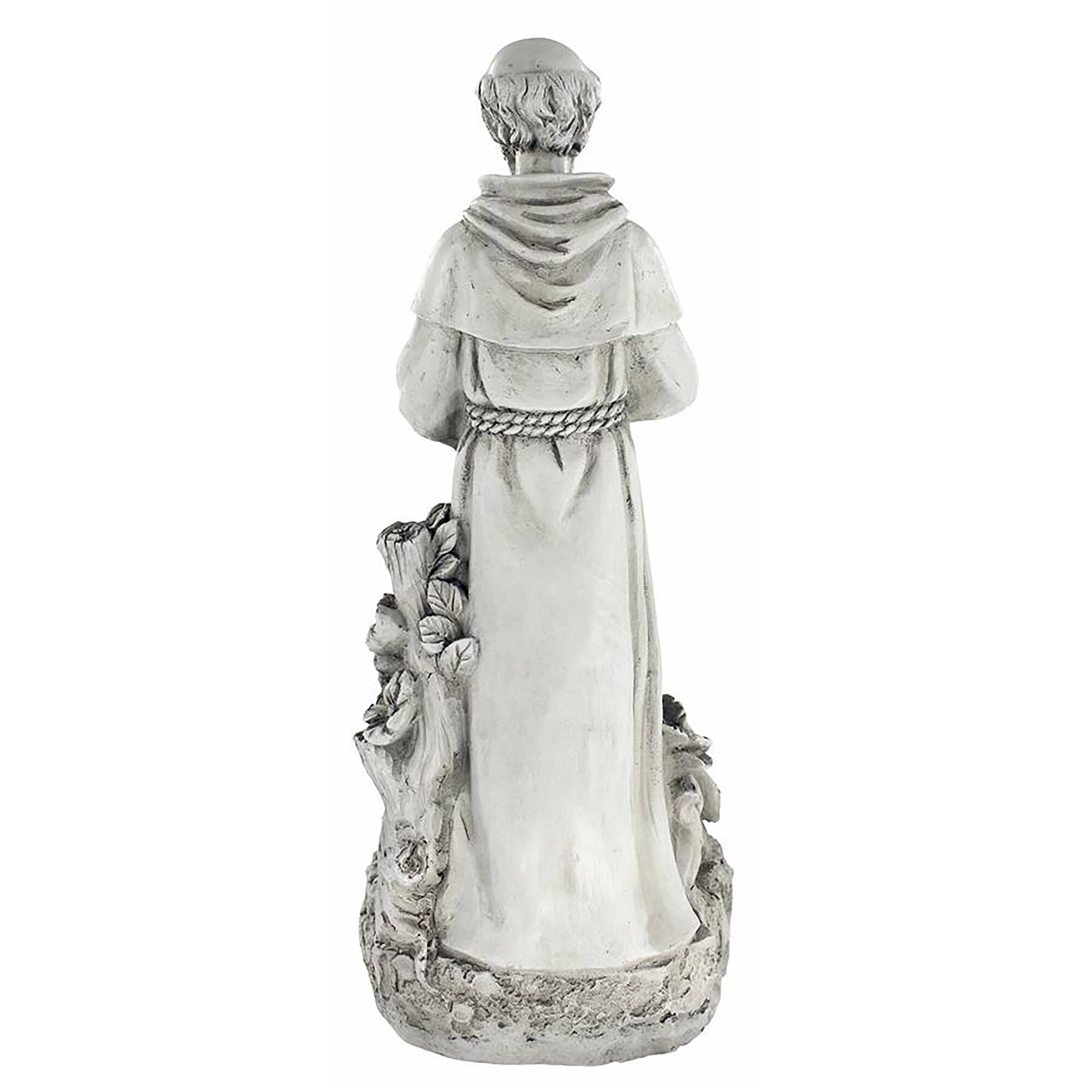 Design Toscano 16" St. Francis Garden Reflection Pool Statue