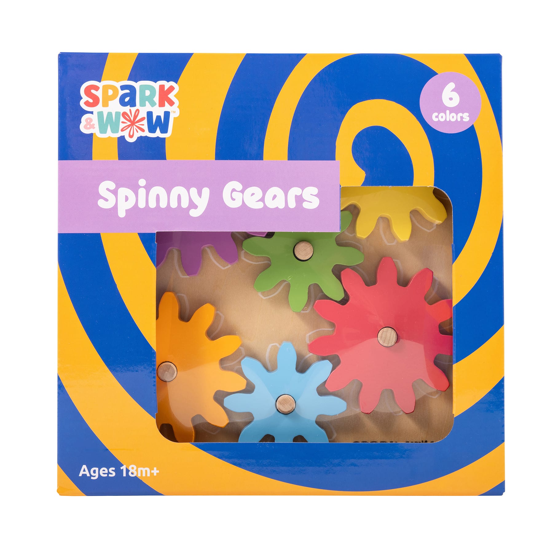 Spark & Wow™ Spinny Gears Wooden Puzzle Board Kit