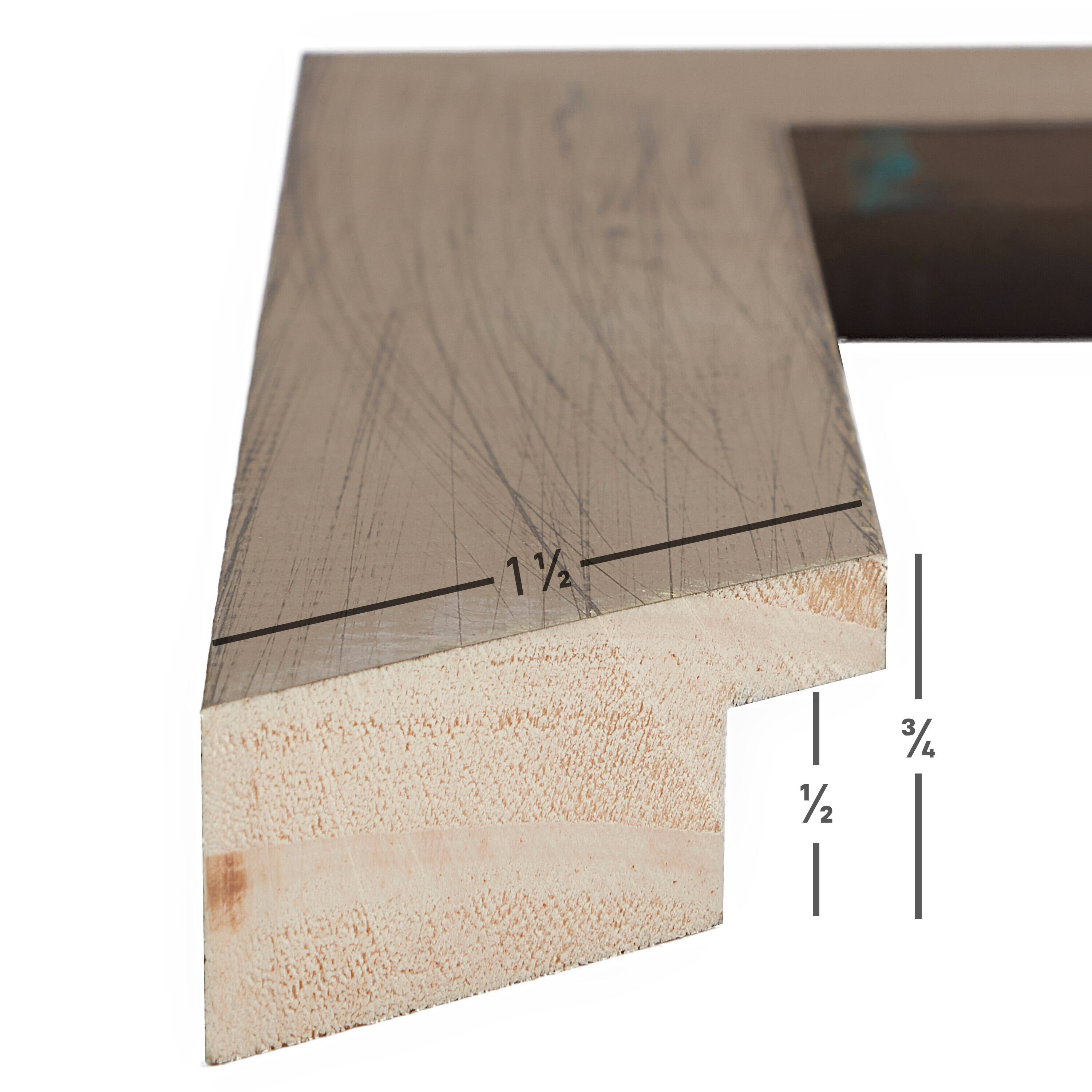 Craig Frames Jasper Whiskey Brown Picture Frame