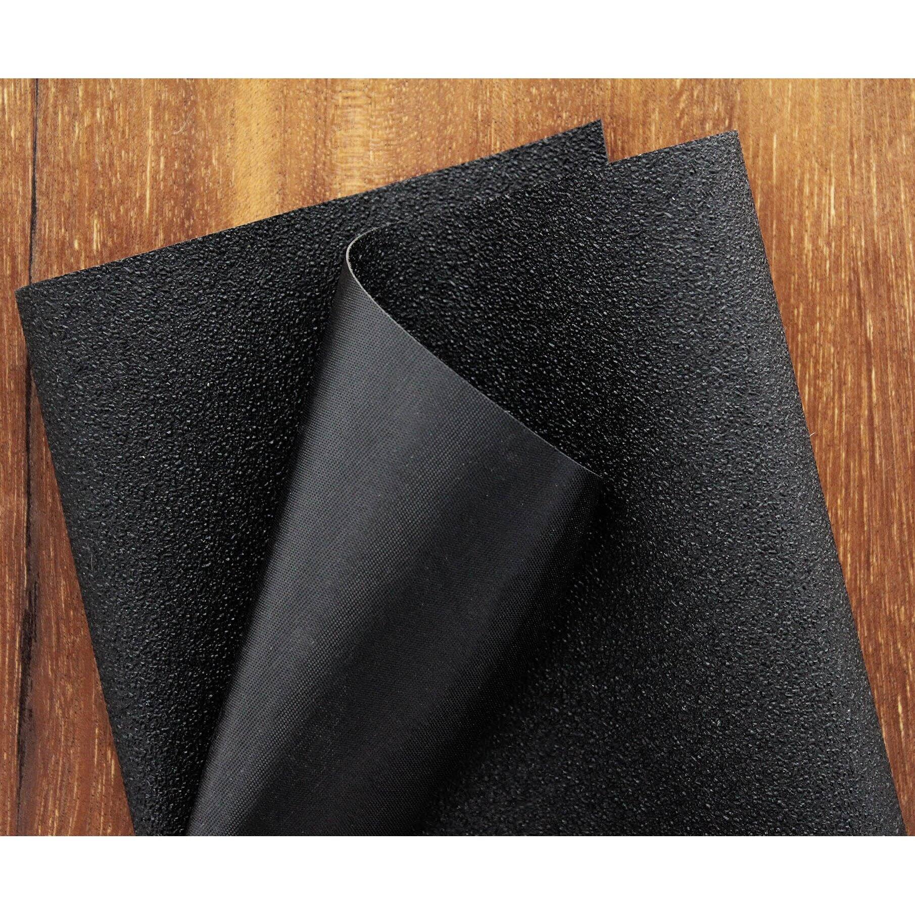 PA Essentials Black No Slip Fabric Sheet, 27&#x27;&#x27; x 36&#x27;&#x27;