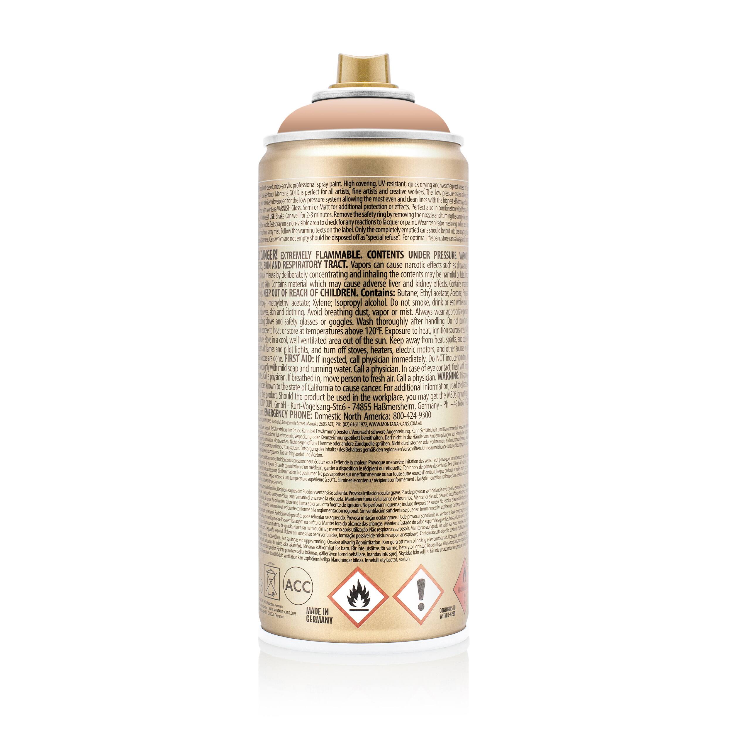 Montana&#x2122; Gold Acrylic Professional Spray Paint
