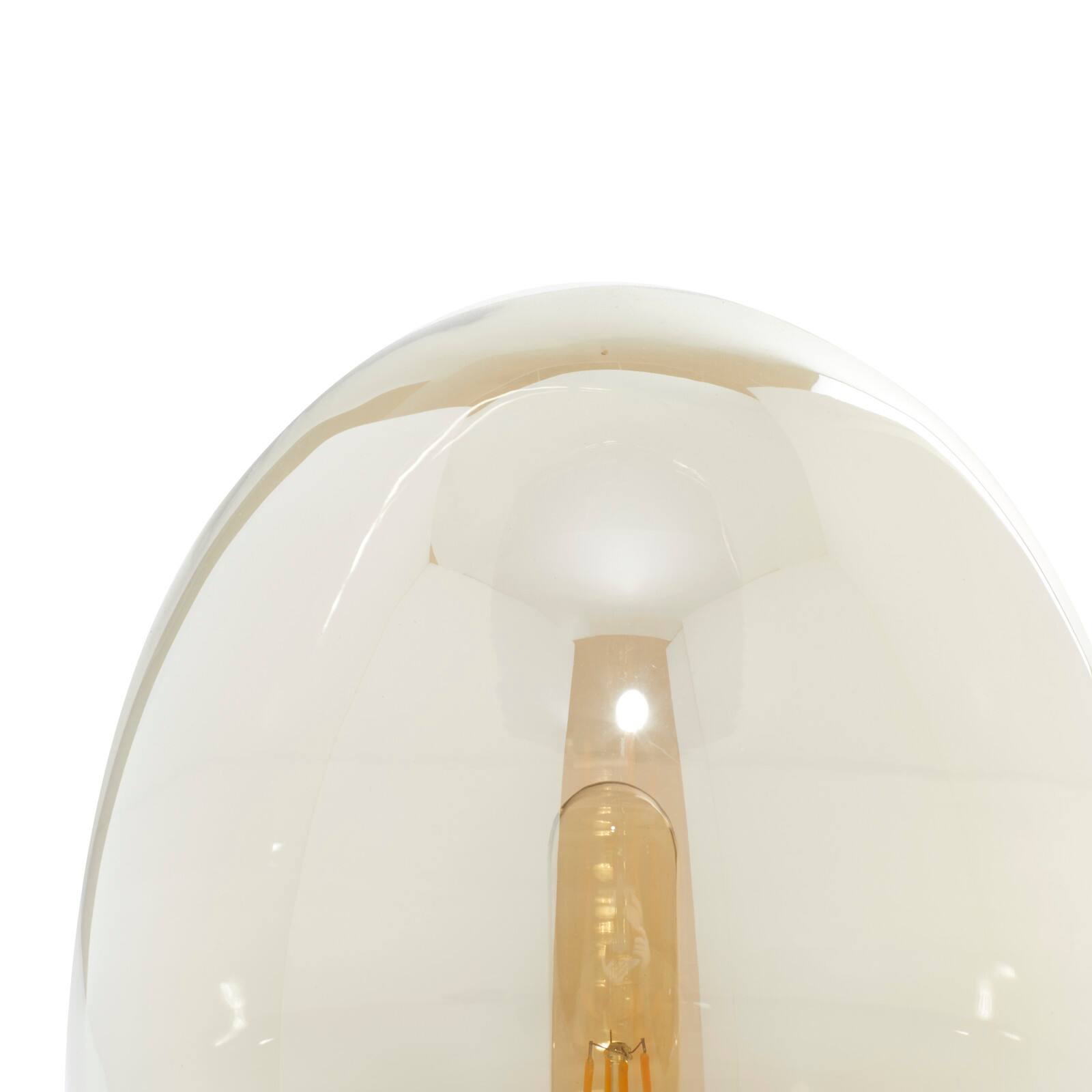 14" Gold Metal Modern Table Lamp