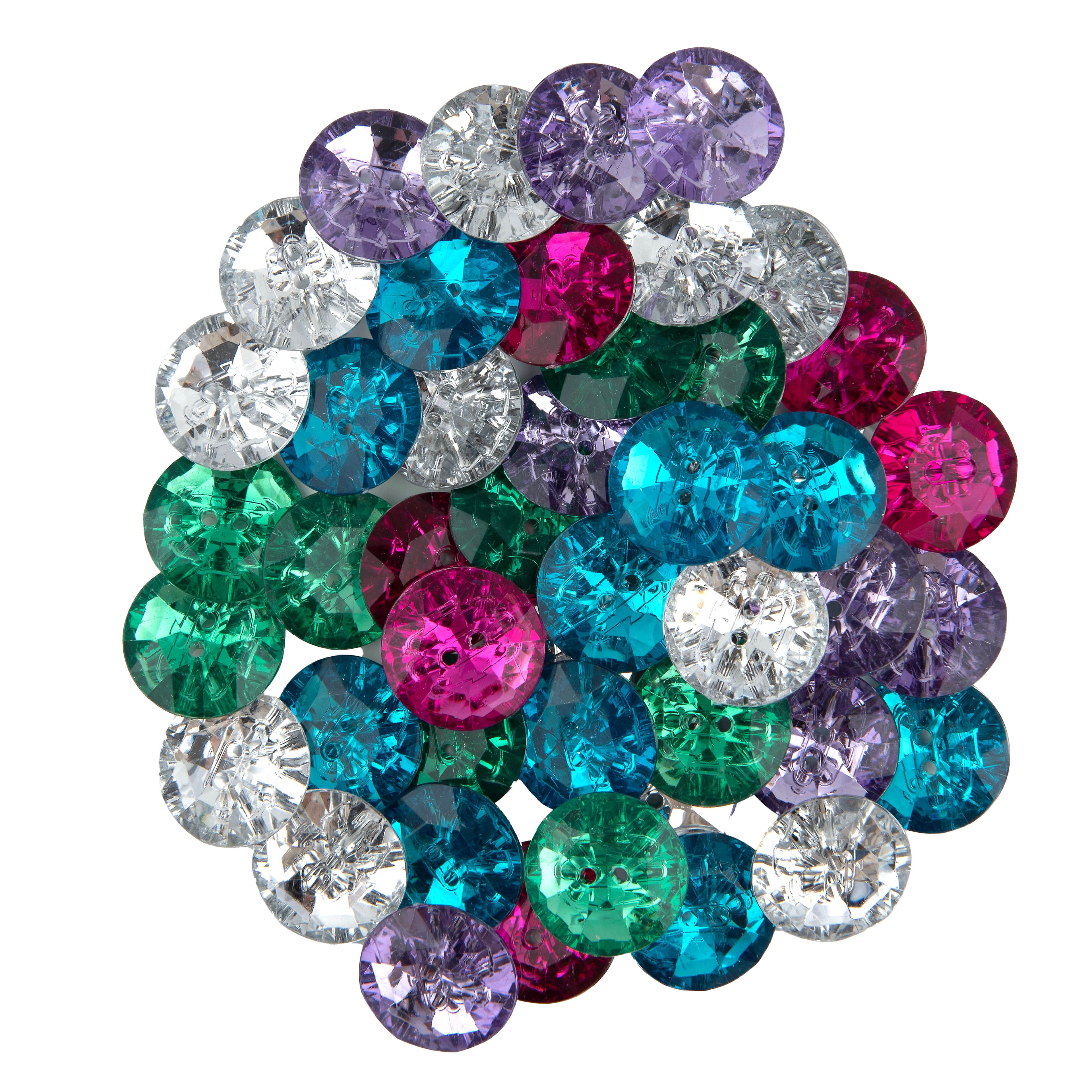 Favorite Findings&#x2122; 1&#x22; Gem Button Mix