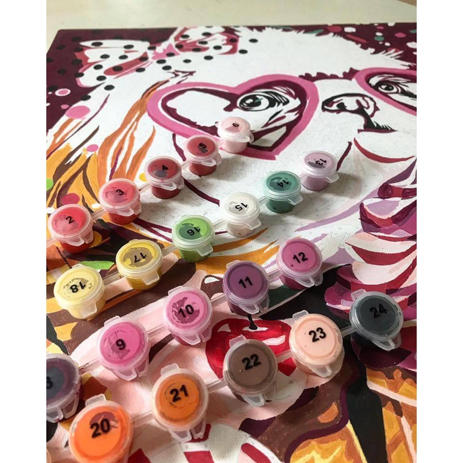 Crafting Spark Painting By Numbers Kit Celebration Sweet Eater