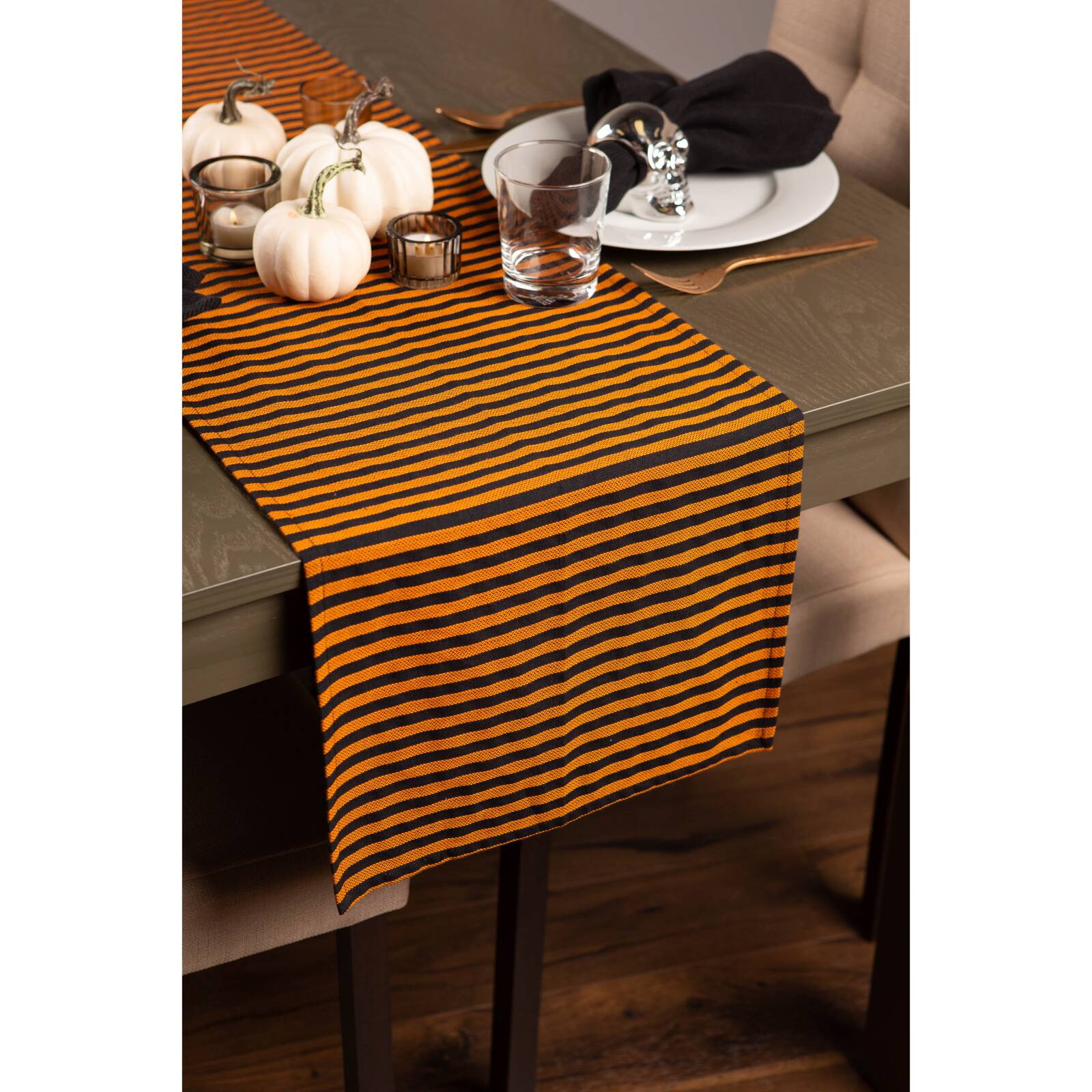 DII&#xAE; Witchy Stripe Dinner Napkins, 6ct.