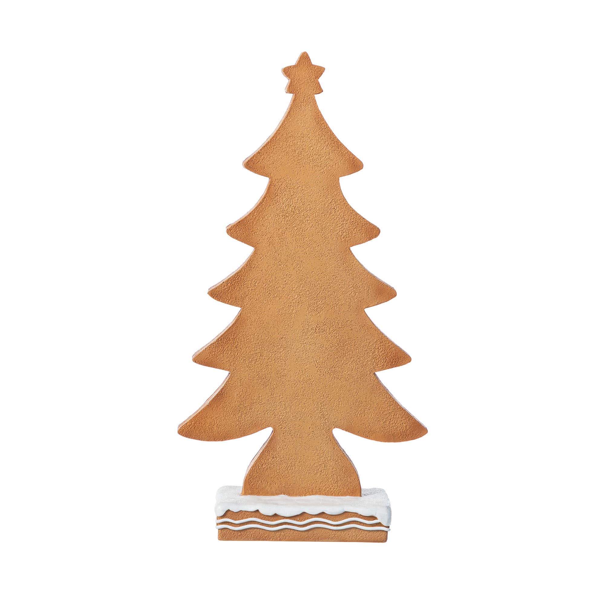Glitzhome&#xAE; 14.5&#x22; Resin Christmas Tree Table Decor