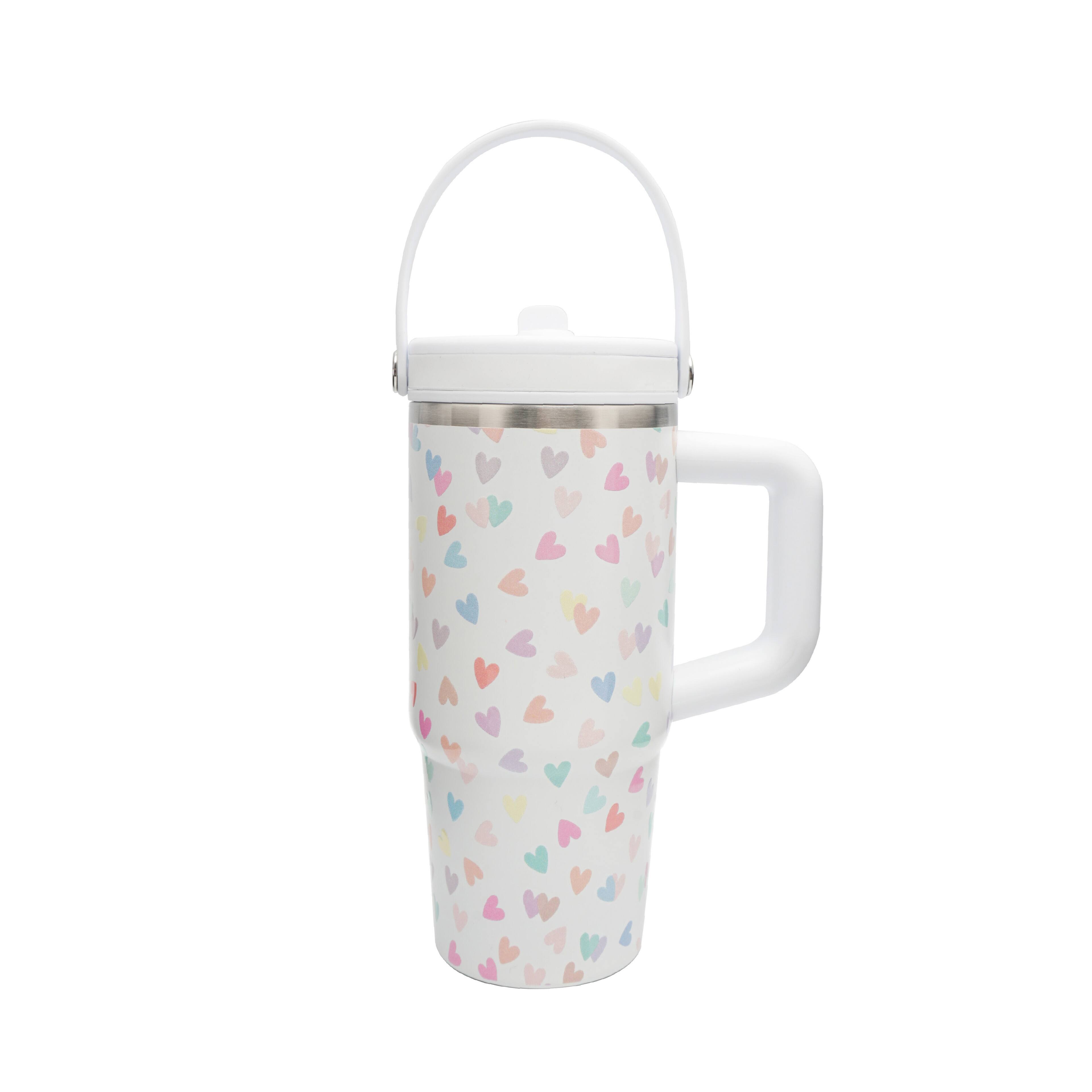 20oz. Hearts Stainless Steel Insulated Tumbler by Ashland®