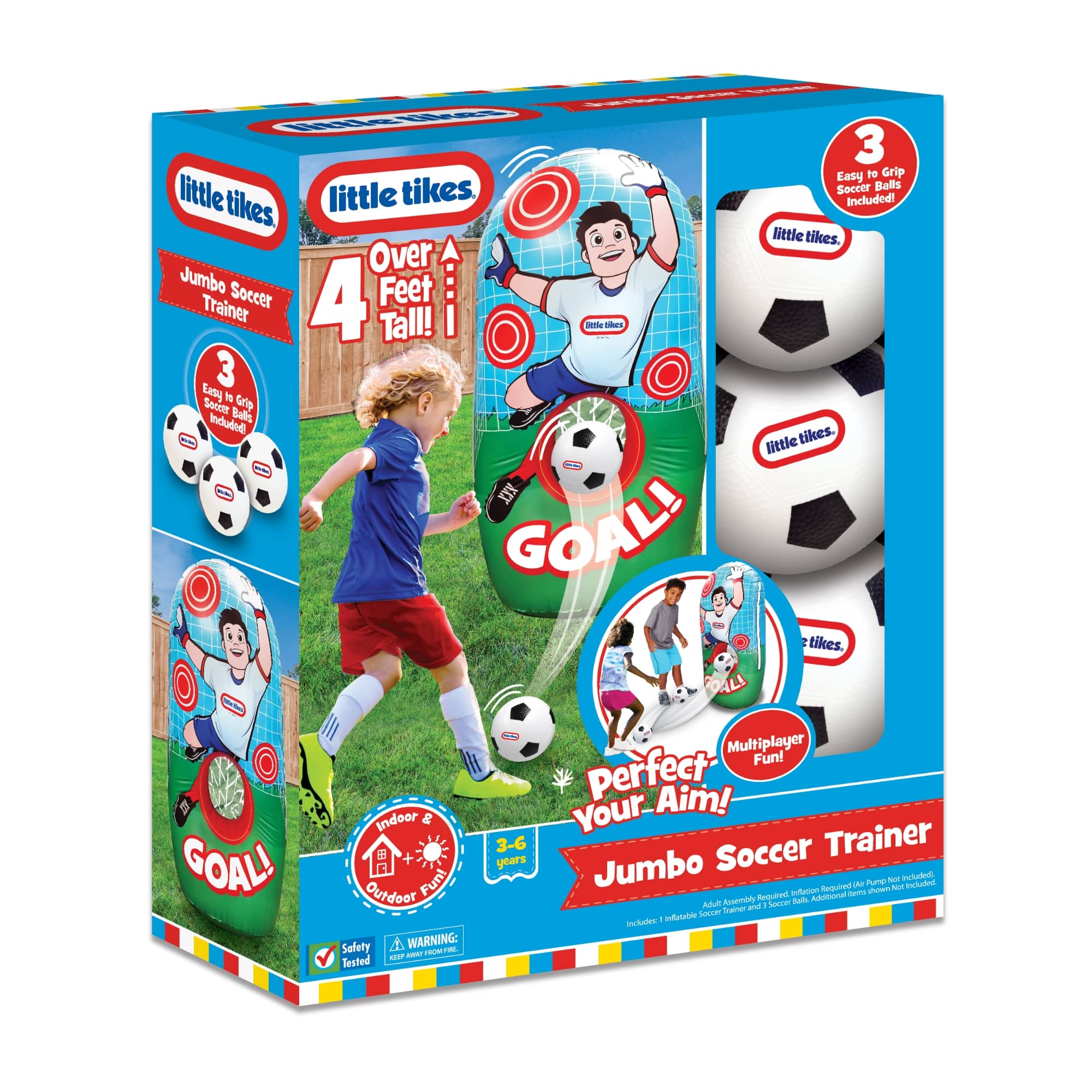 Little Tikes Jumbo Soccer Trainer Game for Kids