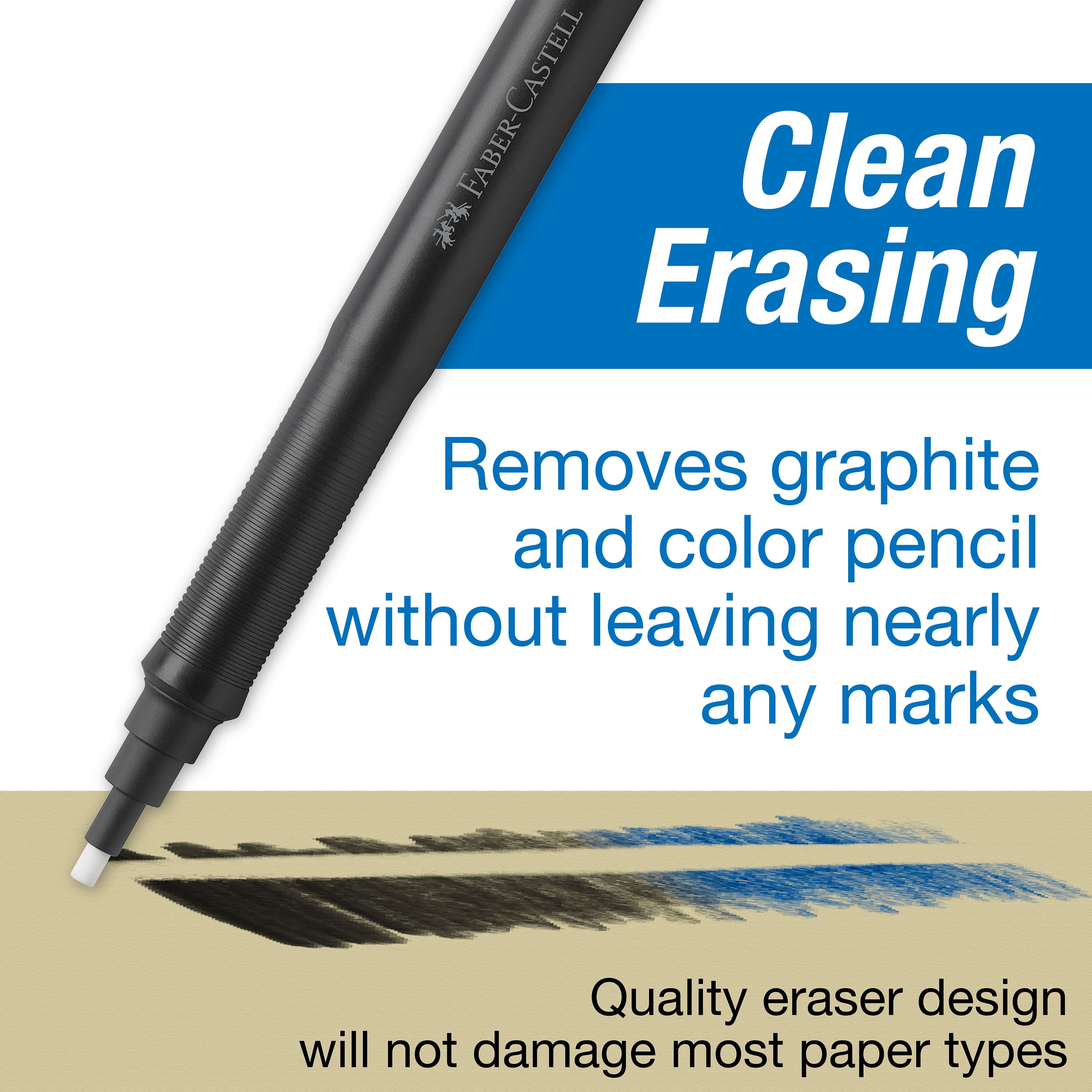 Faber-Castell Precision Eraser Pen Refills, 4ct.