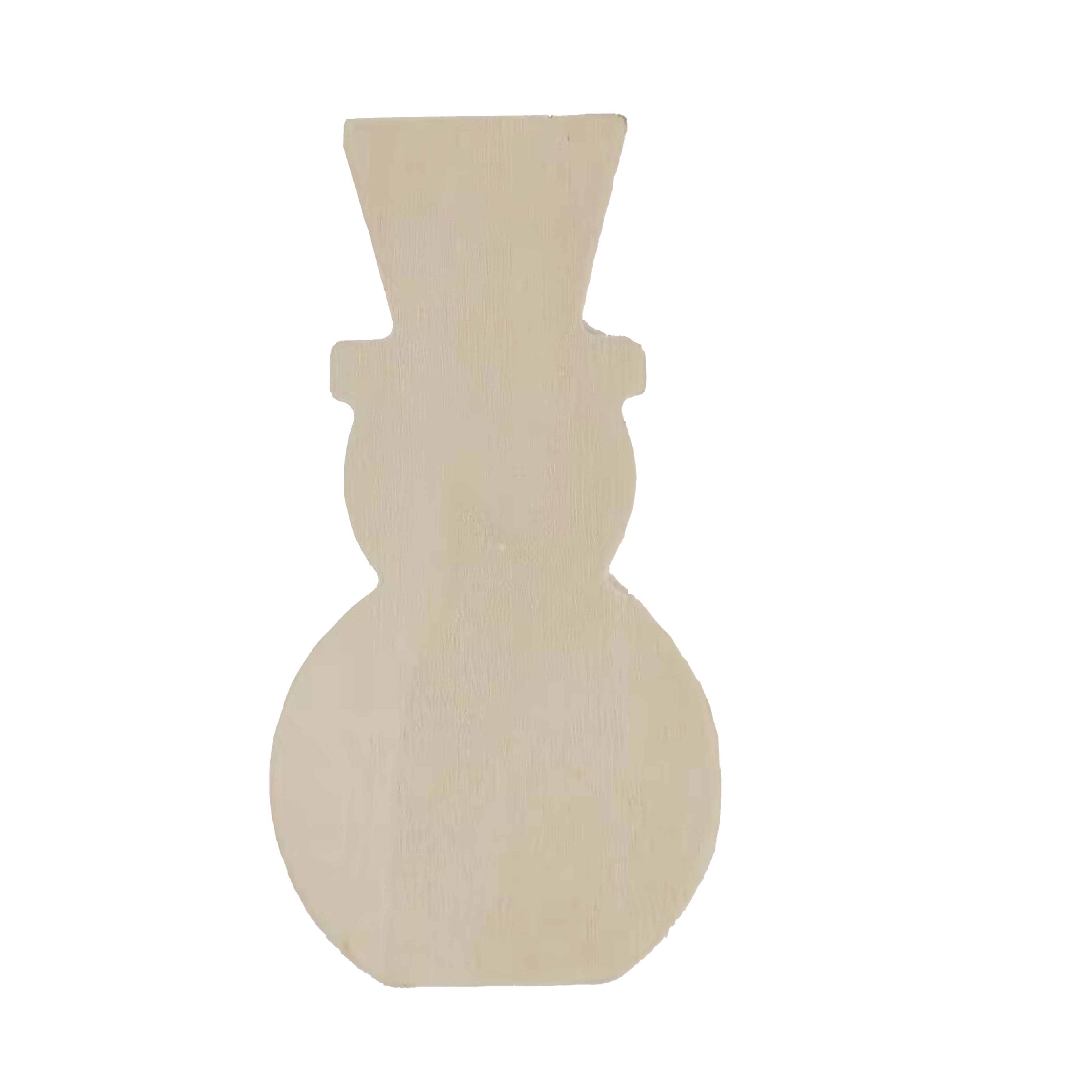 5&#x22; Unfinished Snowman Wood Planks, 3ct. by Make Market&#xAE;