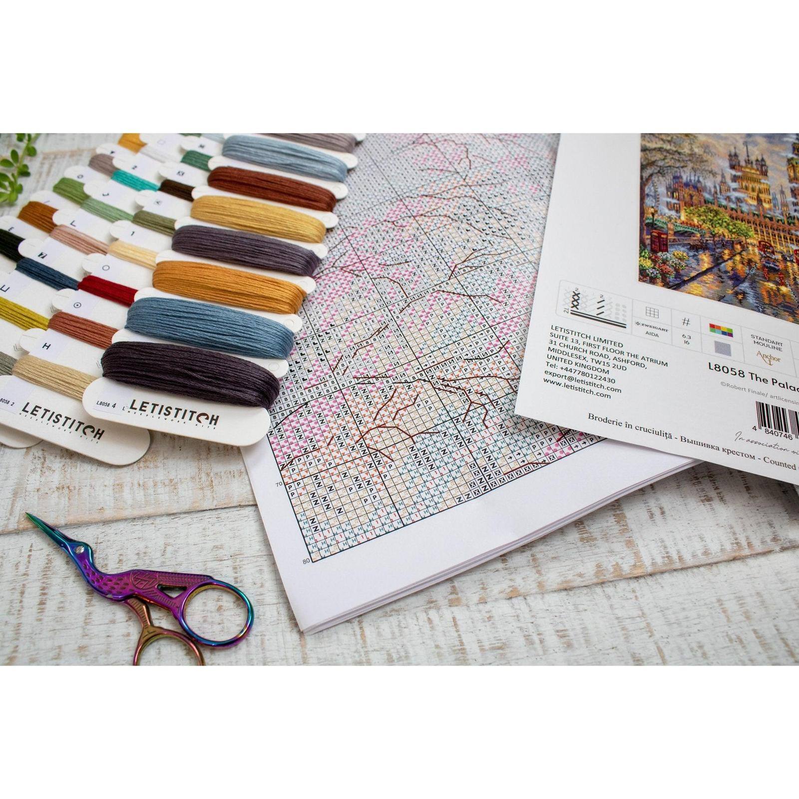 Letistitch The Palace Counted Cross Stitch Kit