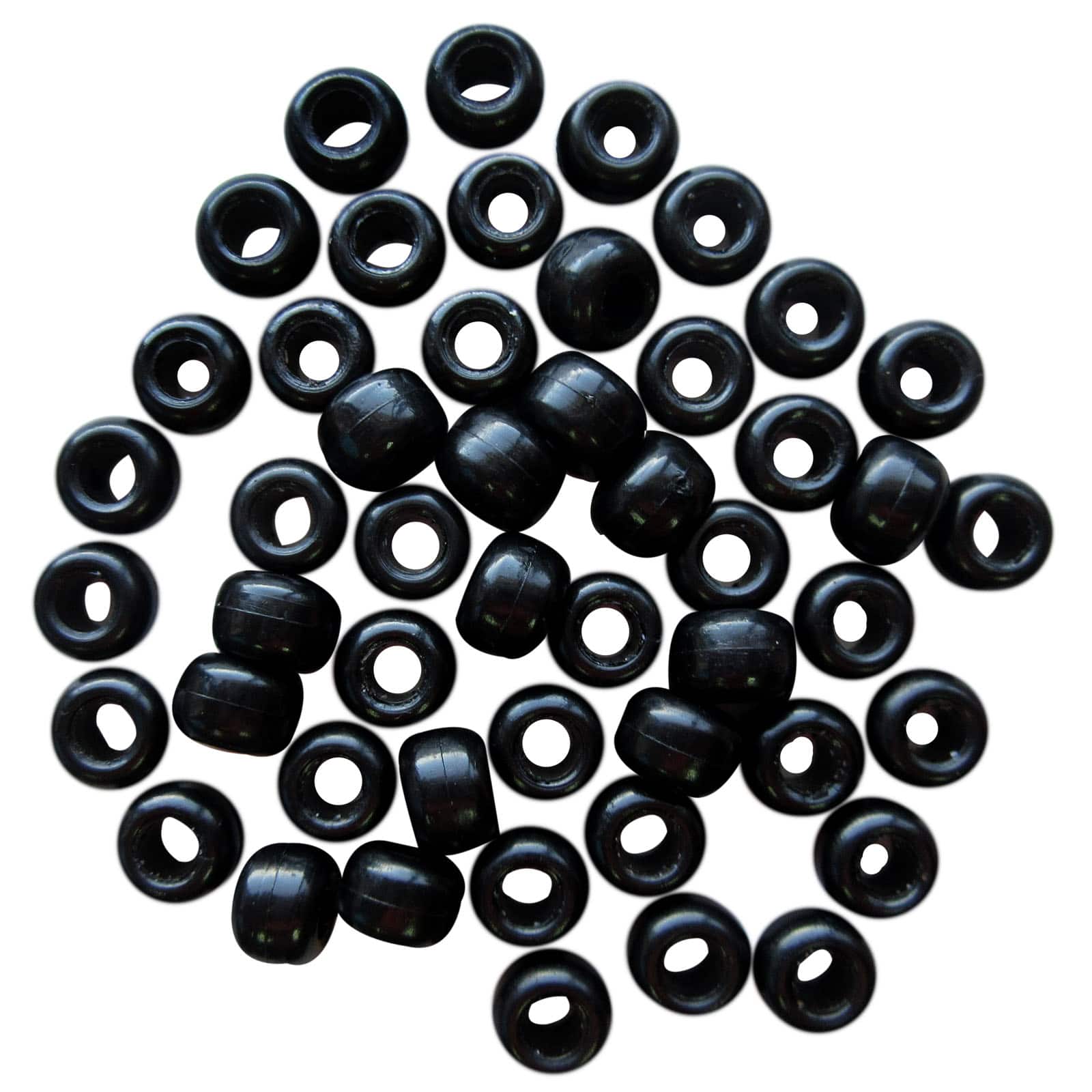 12 Packs: 580 ct. (6,960 total) Opaque Pony Beads by Creatology™, 6mm x 9mm