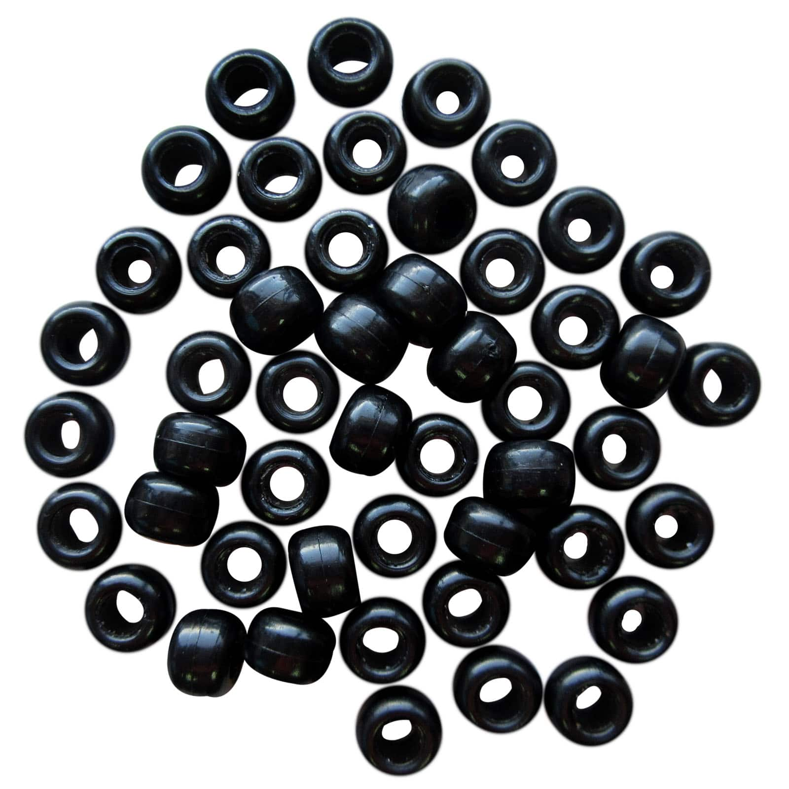 12 Packs: 580 ct. (6,960 total) Opaque Pony Beads by Creatology&#x2122;, 6mm x 9mm