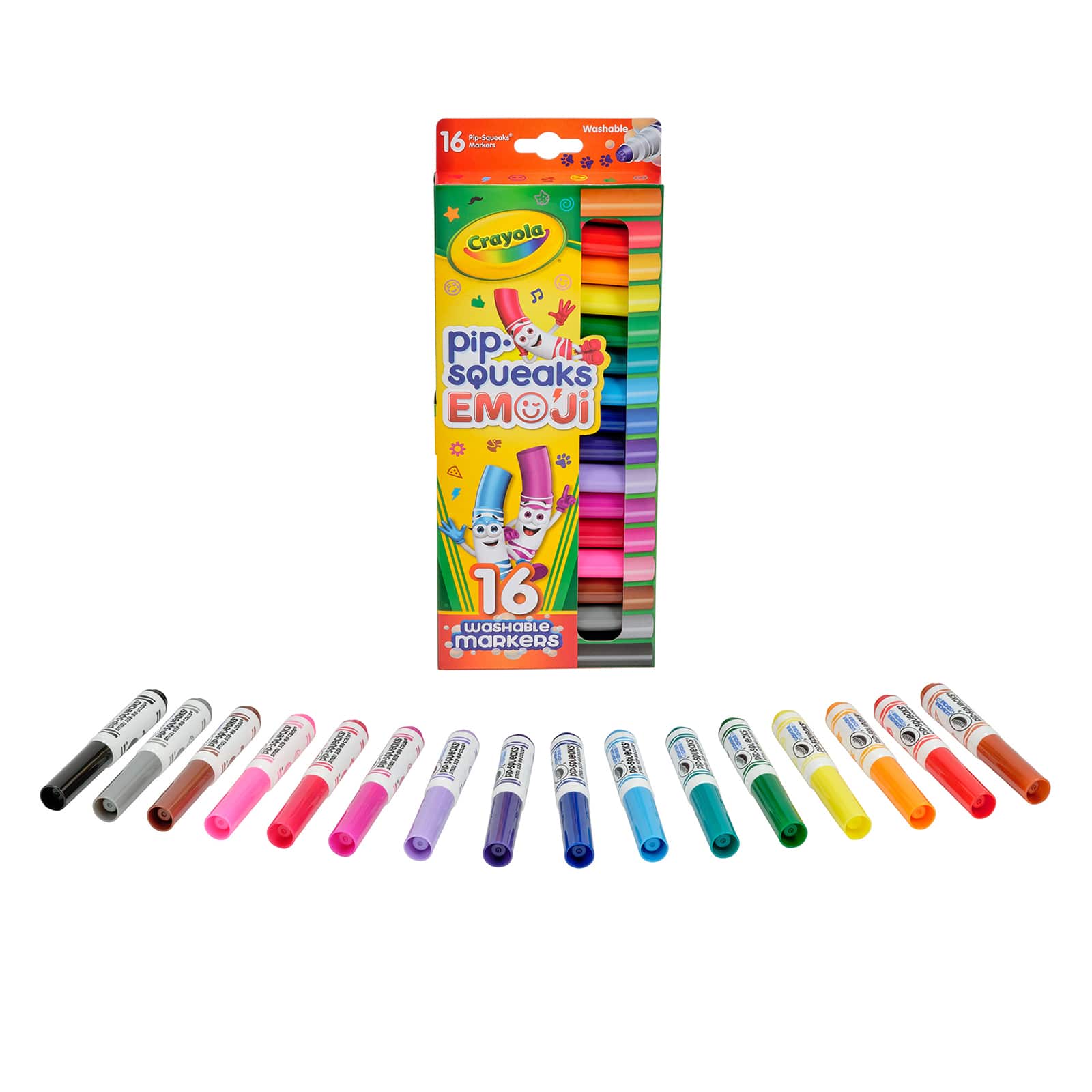 Crayola&#xAE; Pip Squeaks Stamper Markers, 3 Packs of 16