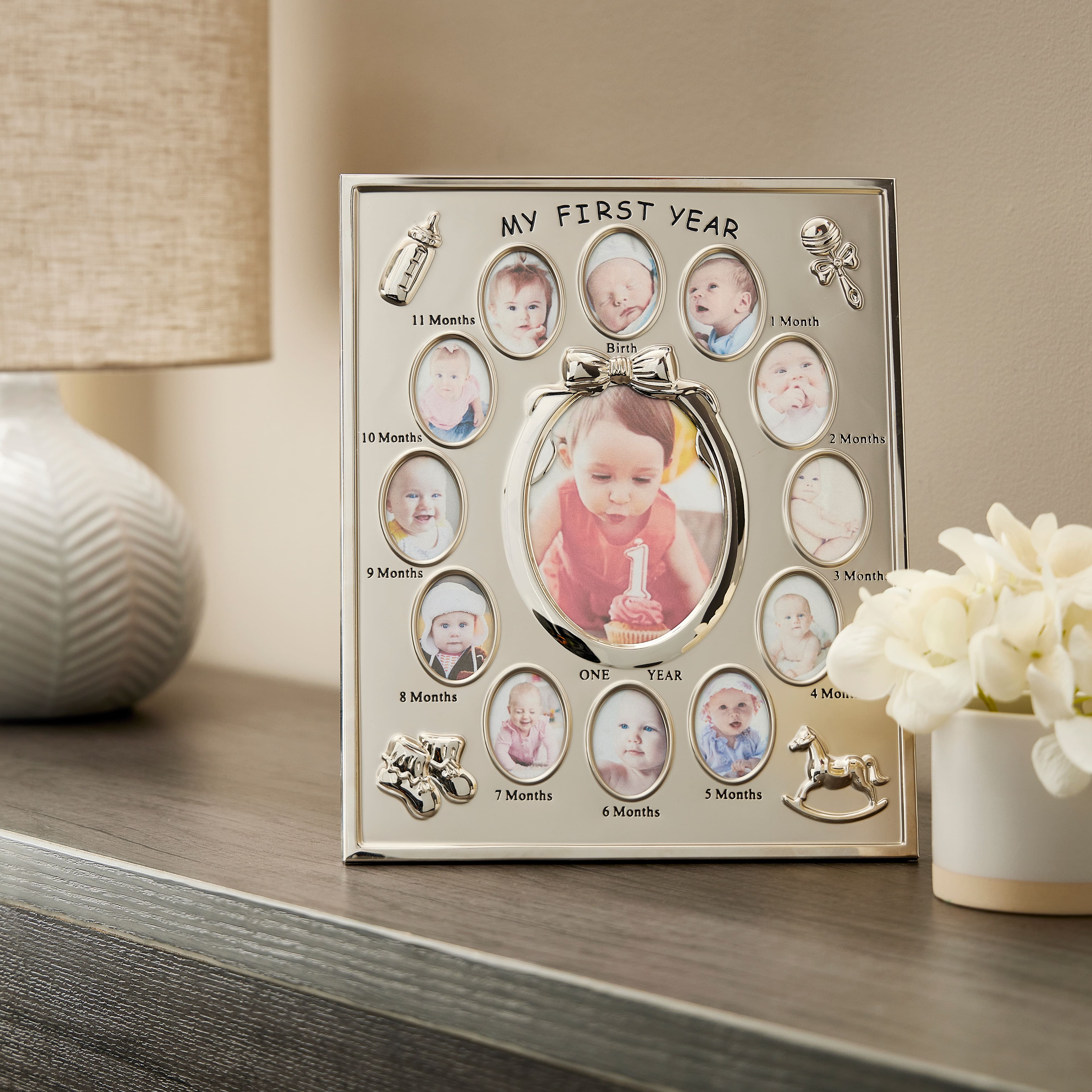 Baby &#x27;My First Year&#x27; Collage Frame, Expressions&#x2122; By Studio D&#xE9;cor&#xAE;