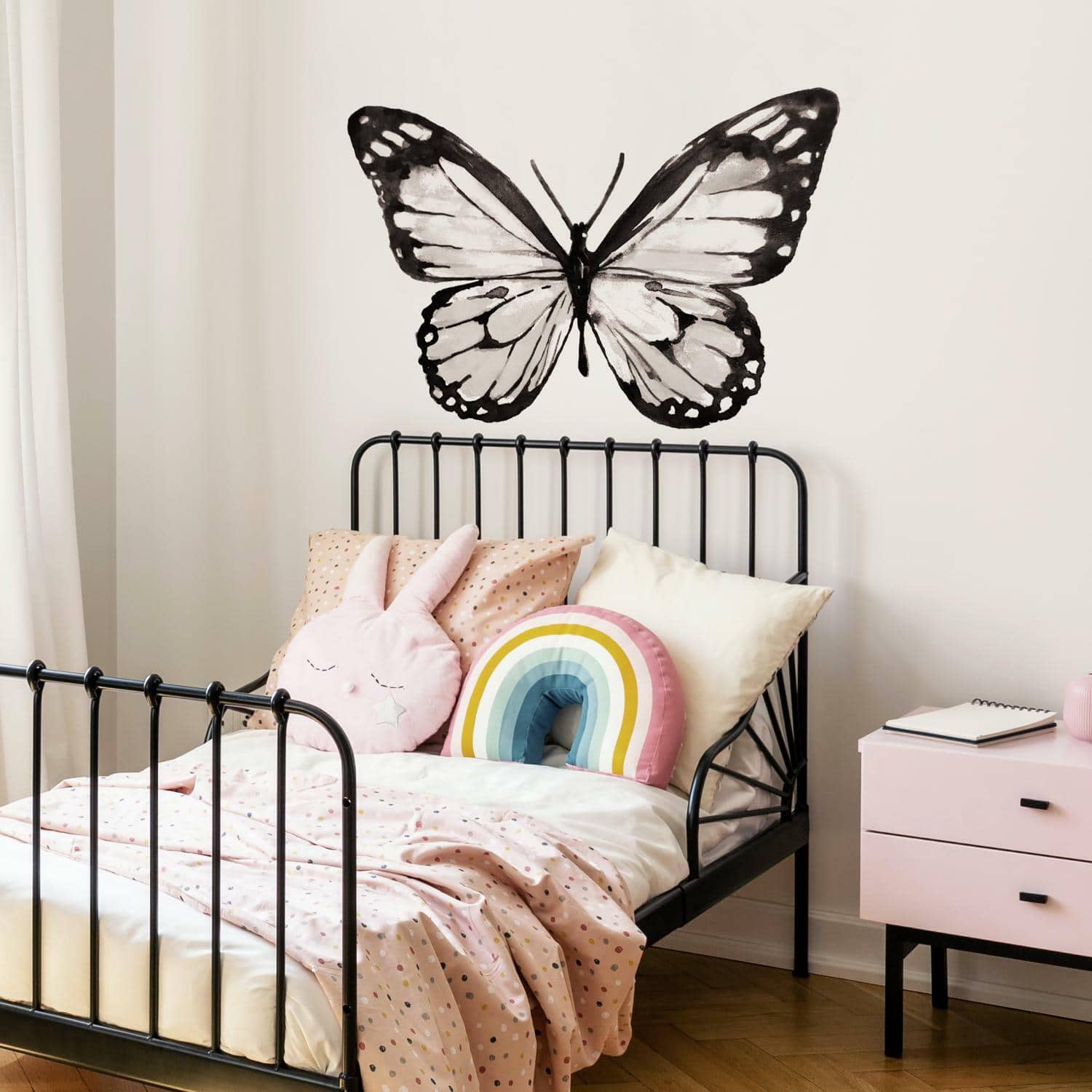 RoomMates Watercolor Butterfly Peel &#x26; Stick Giant Wall Decal