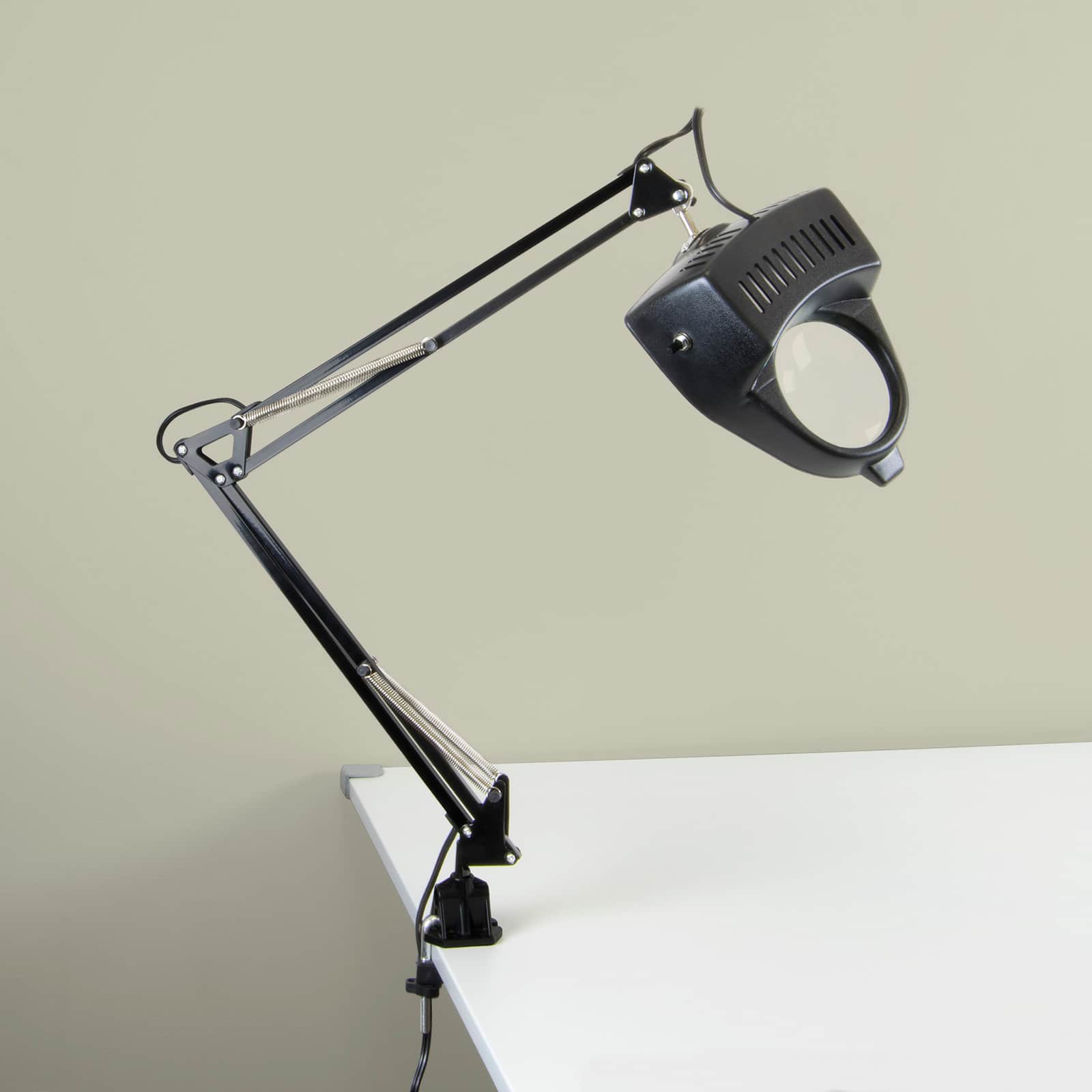 Studio Designs Magnifying Desktop Lamp with Clamp Base