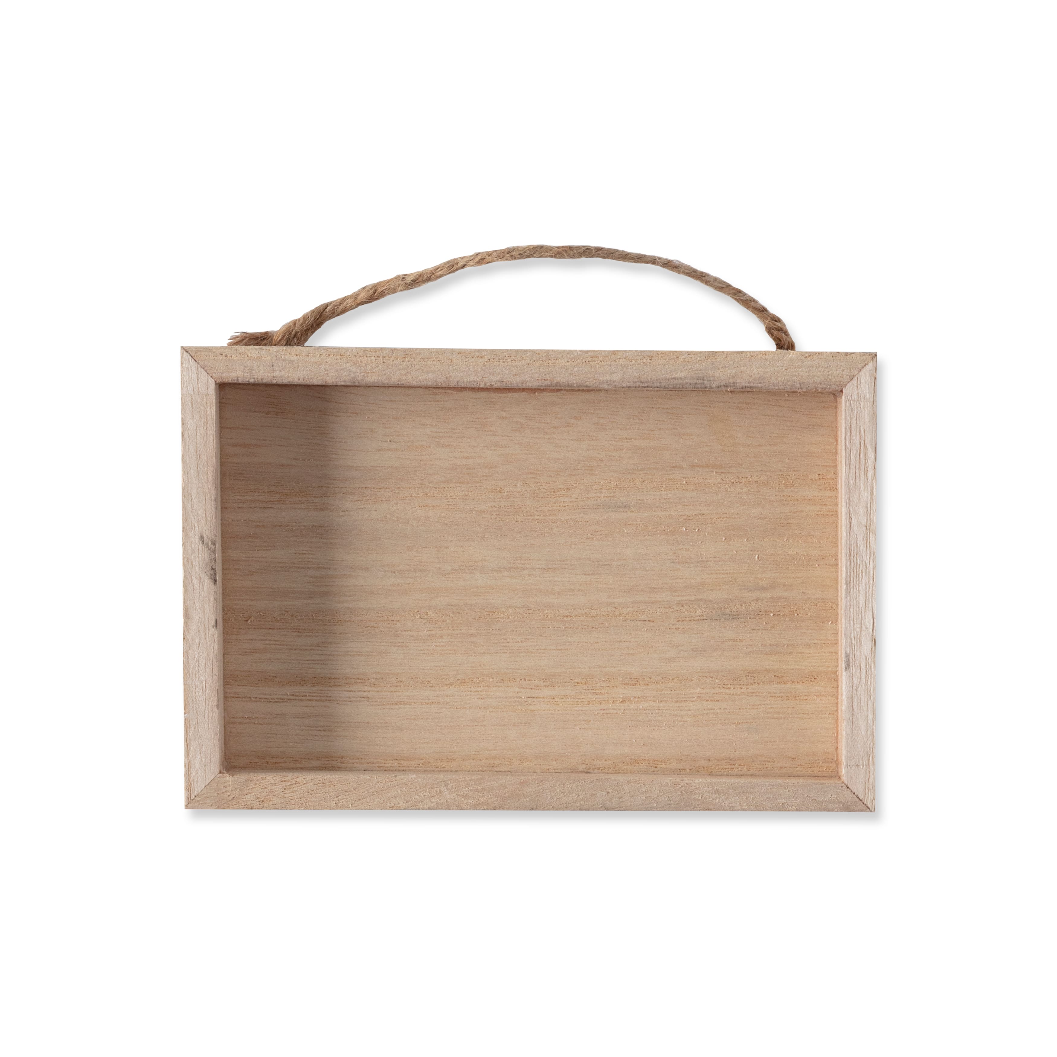 6&#x22; x 4&#x22; Wood Shadow Box by Make Market&#xAE;