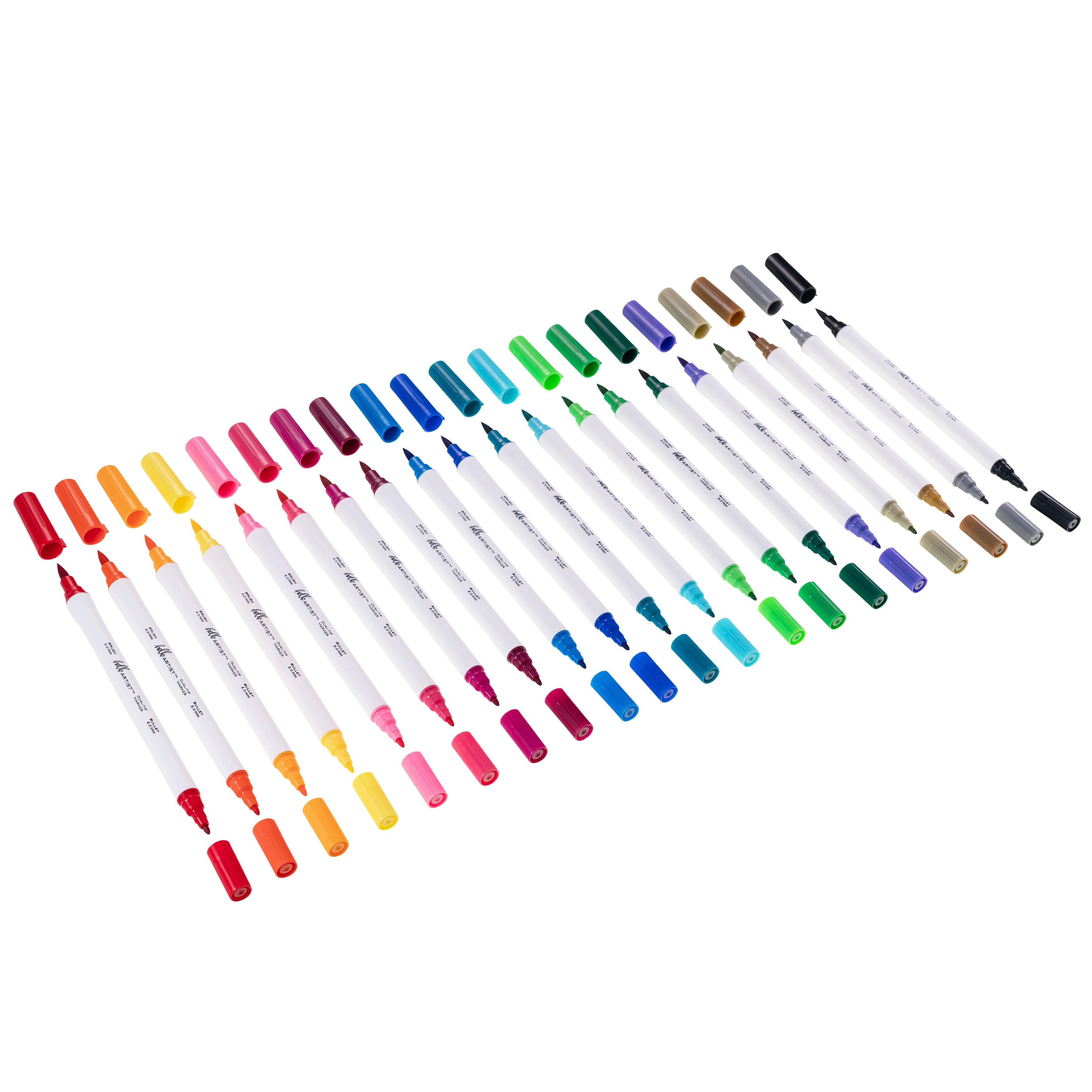 Hello, Artist!&#x2122; 20-Piece Dual Brush Marker Set