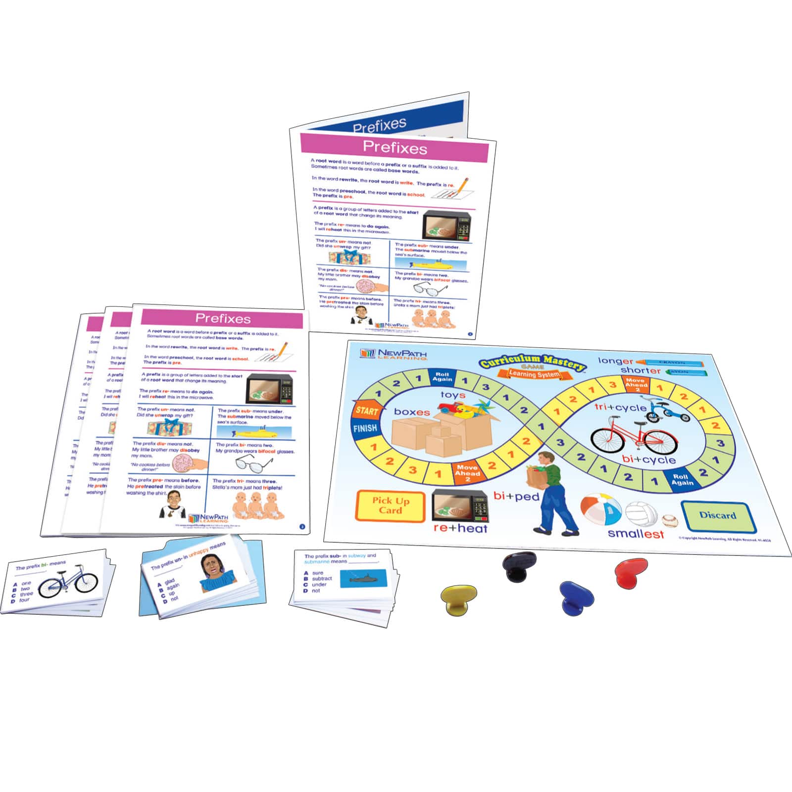 New Path Learning&#xAE; Prefixes Learning Center Game