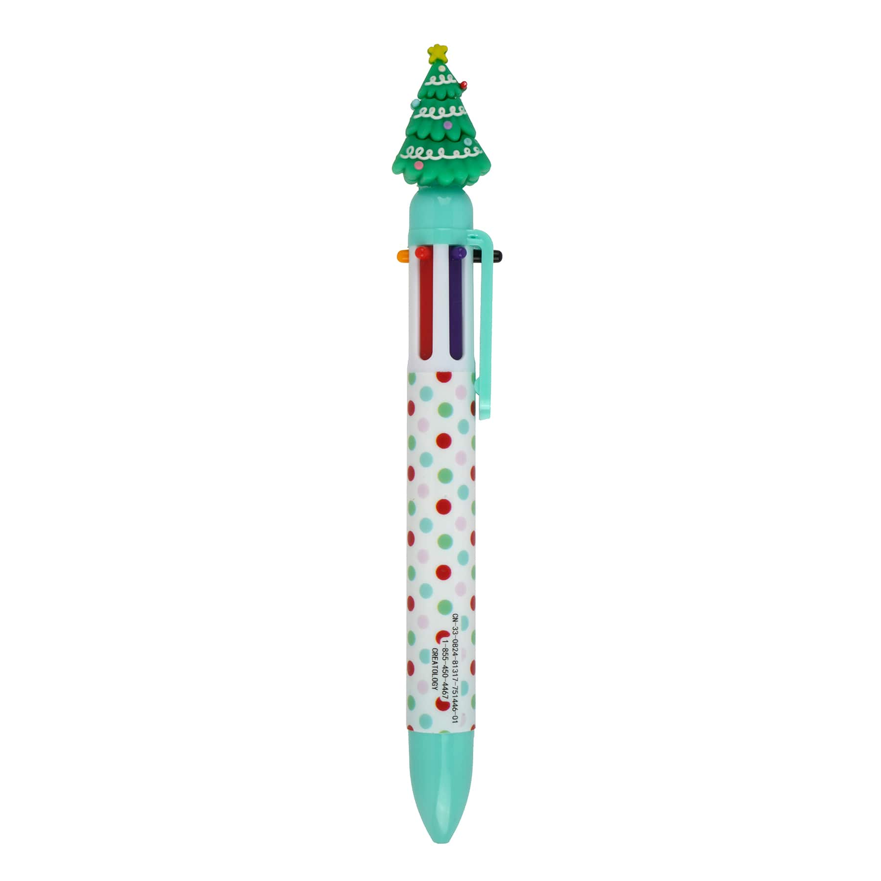 Multicolor Christmas Tree Click Pen by Creatology&#x2122;