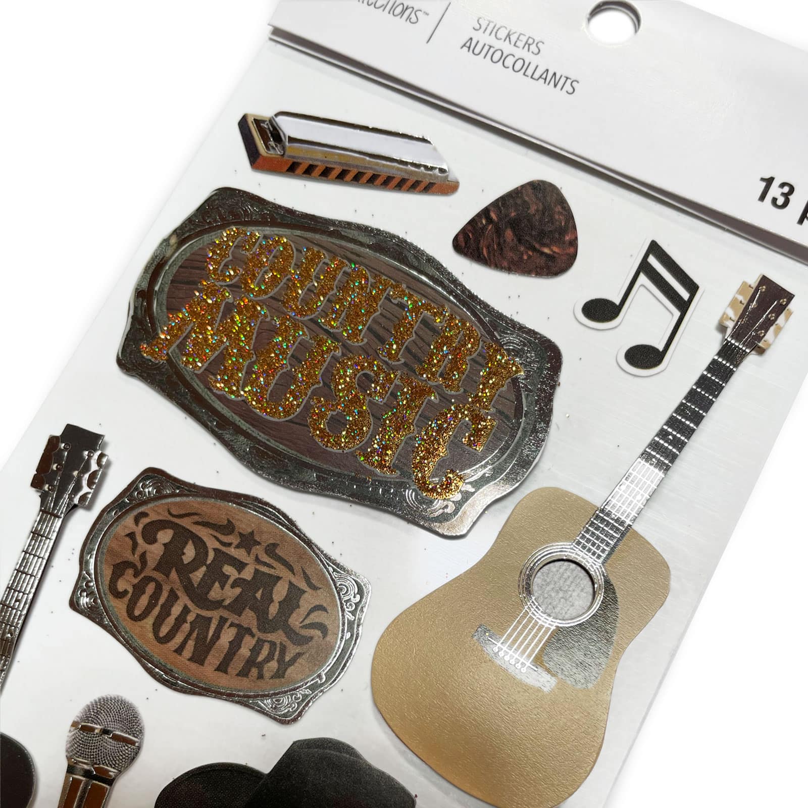 12 Pack: Country Music Stickers by Recollections™