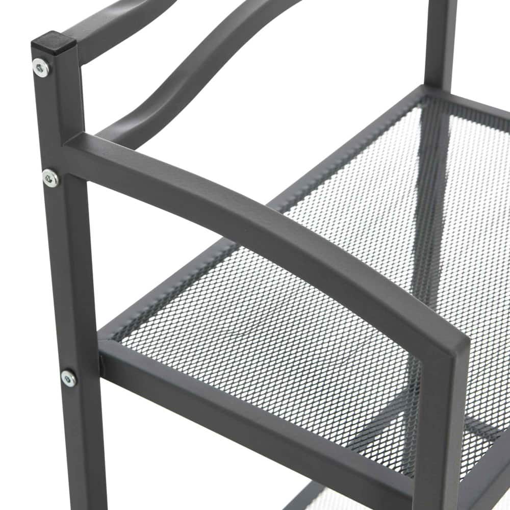 Household Essentials 3-Tier Metal Bathroom Storage Shelf