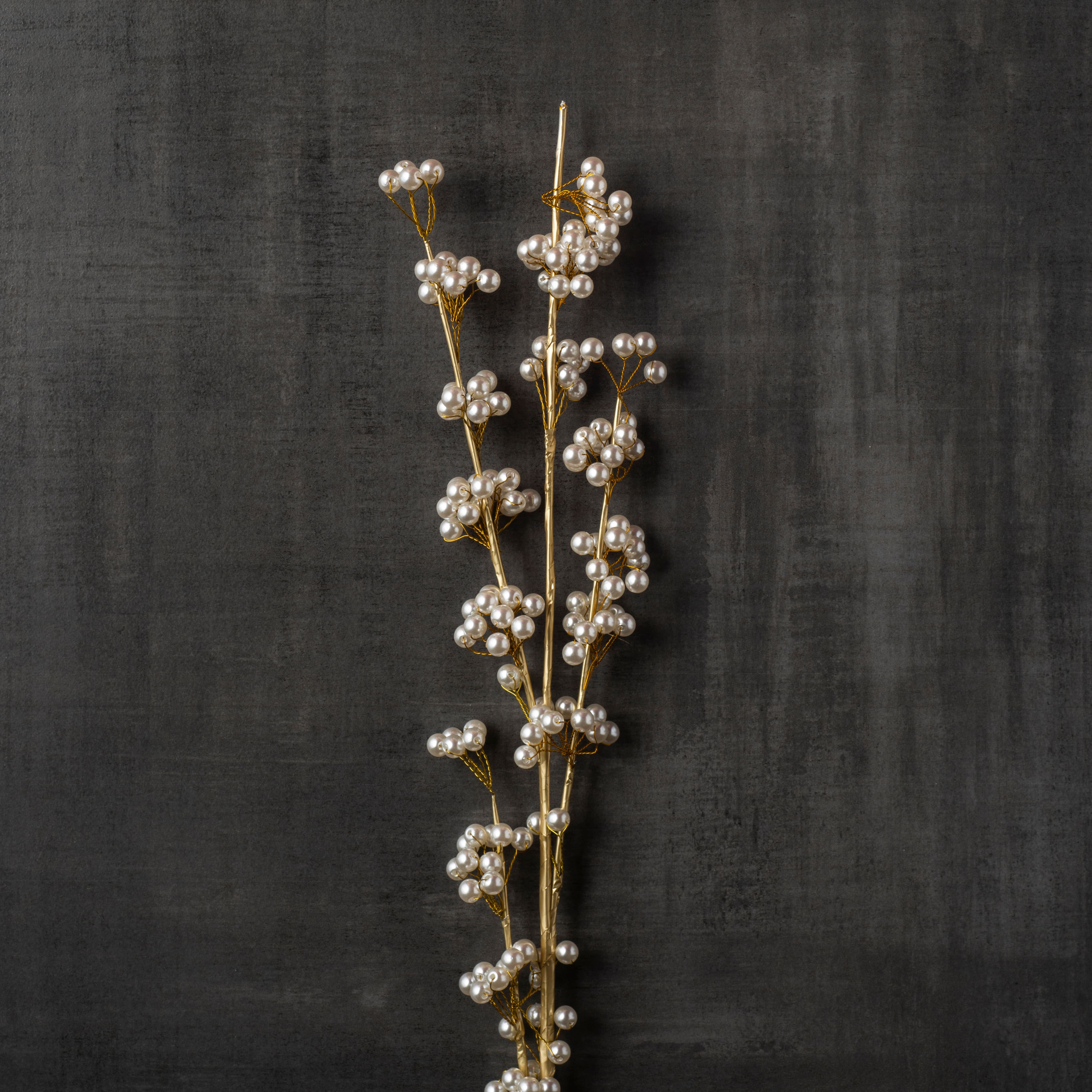 Cream Jeweled Bead Spray by Ashland&#xAE;