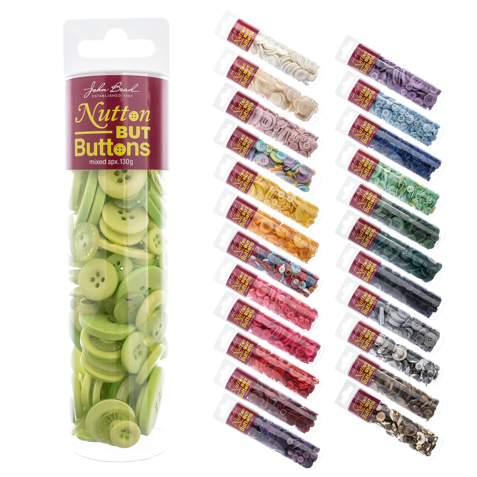 John Bead Nutton but Buttons Mixed Collection